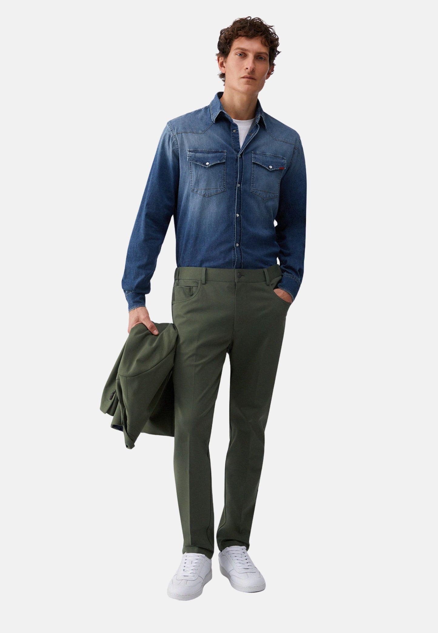 PANTALONE JERSEY - verde