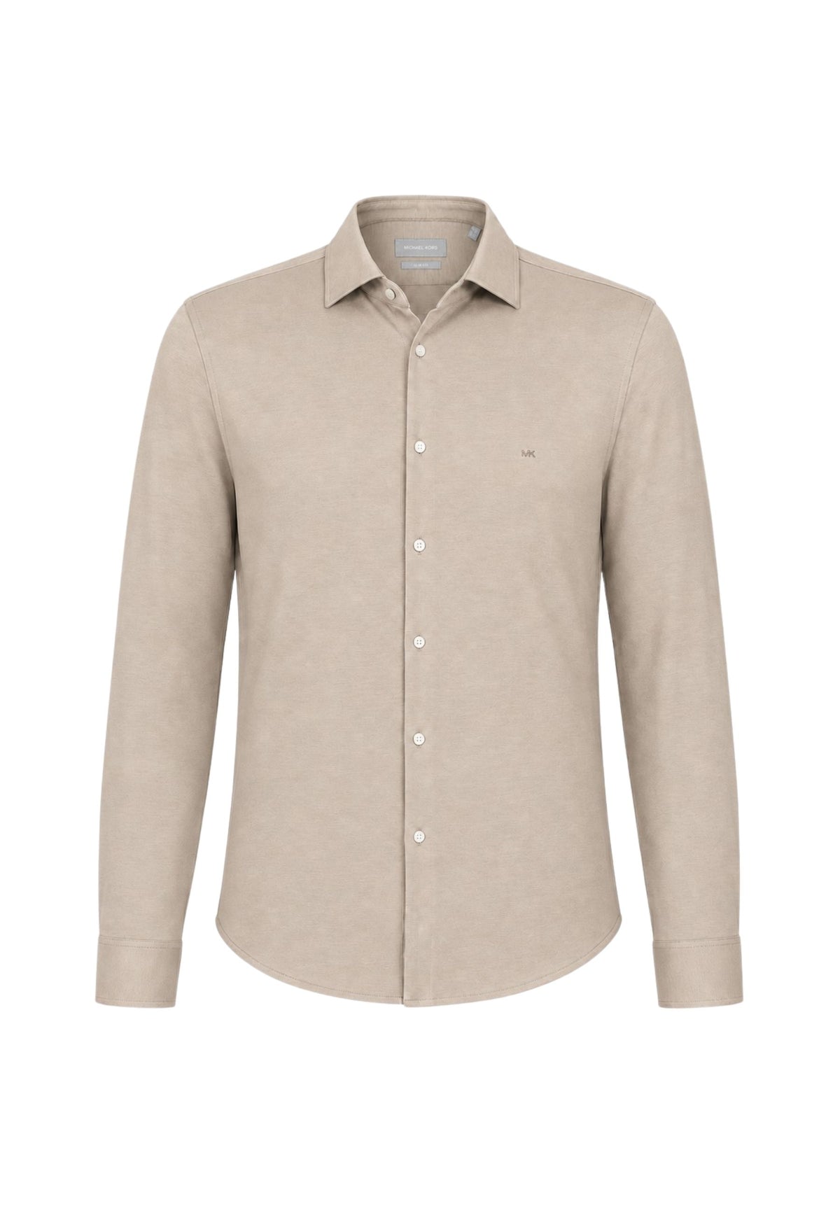 JAPANESE PERFORM KNIT SLIM SHIRT - SAND