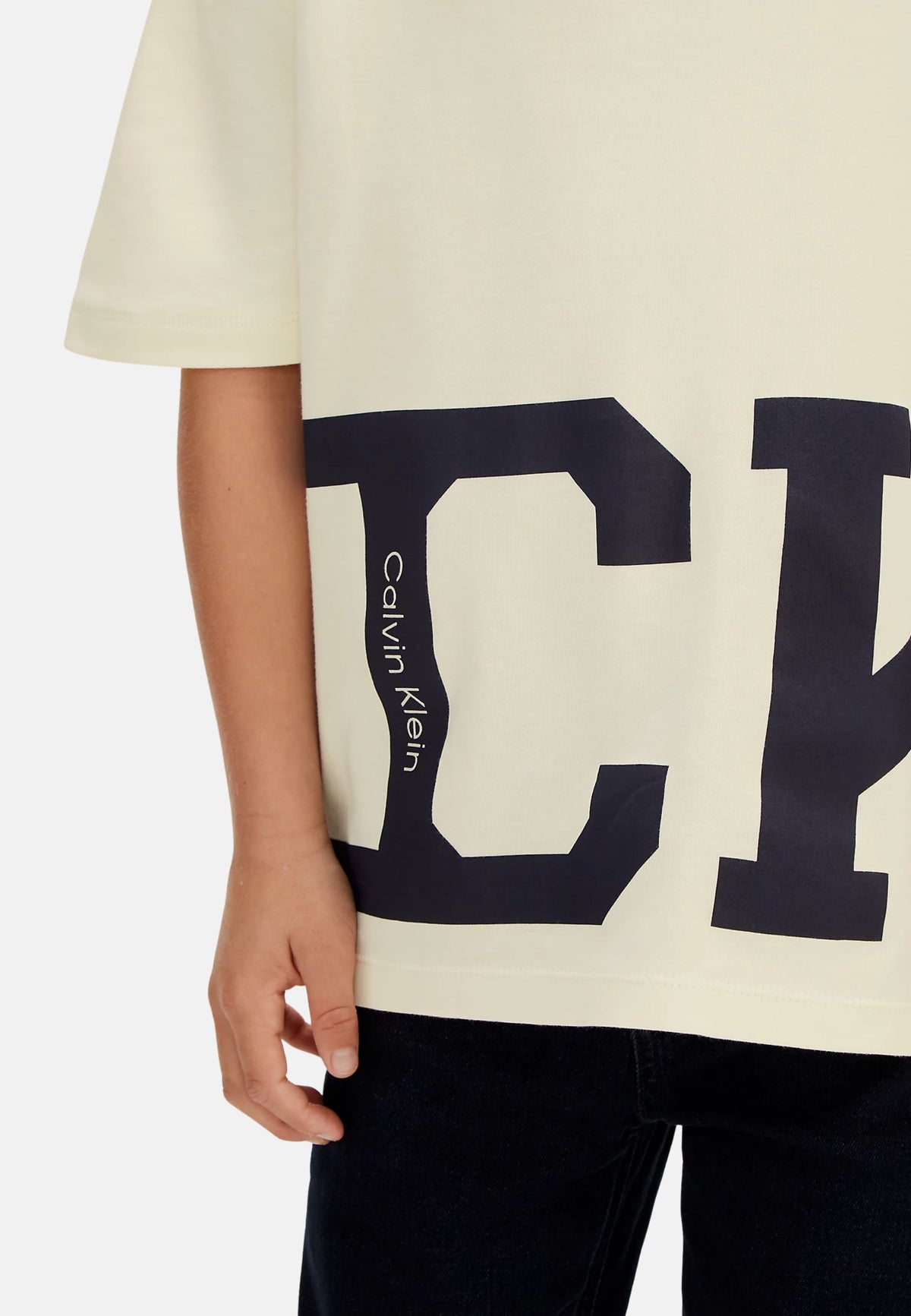 VARSITY SS T-SHIRT - AVORIO
