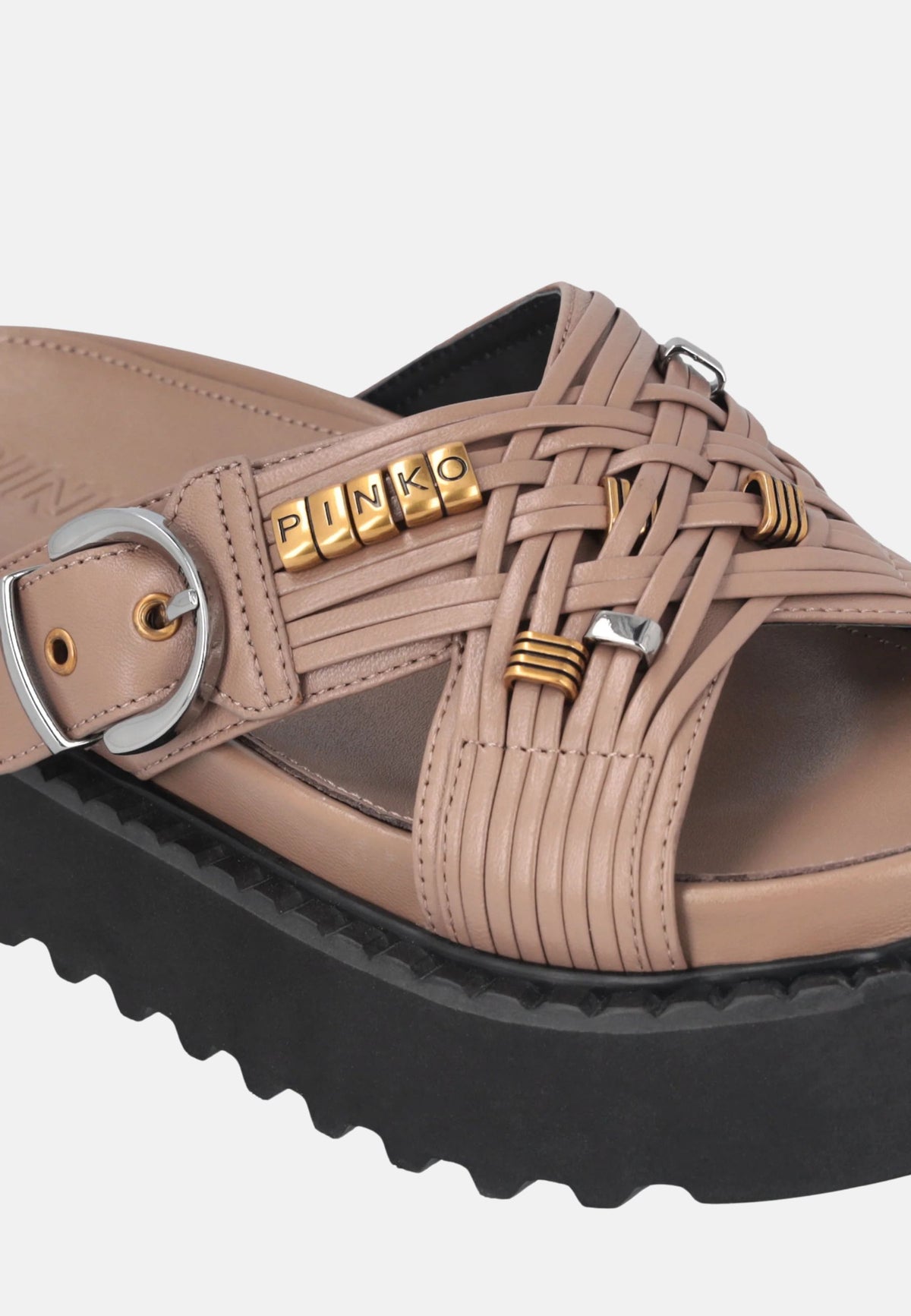 KATE 09 SANDAL NAPPA - TABACCO