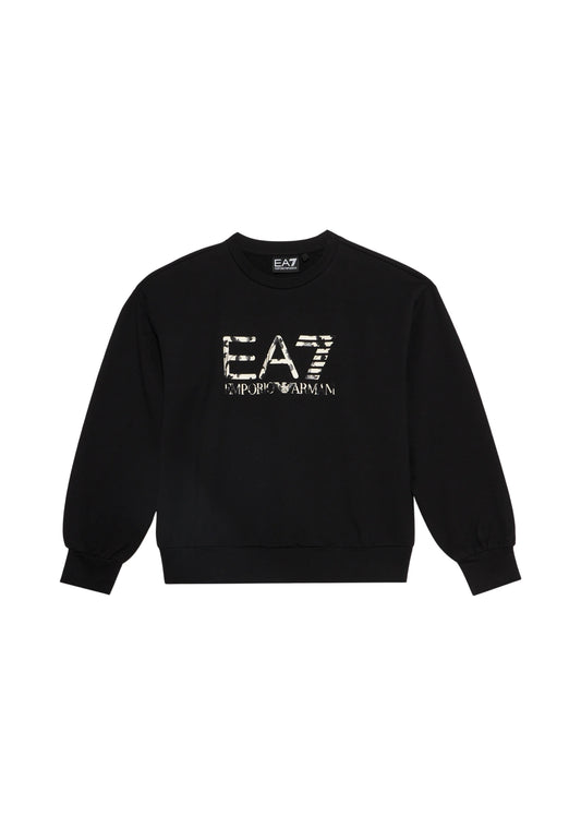 FELPA GIROCOLLO - BLACK