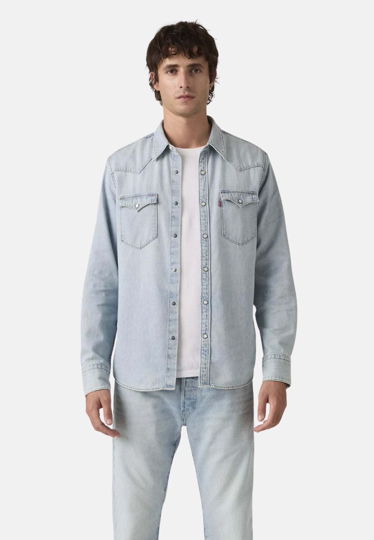 BARSTOW WESTERN - DENIM CHIARO