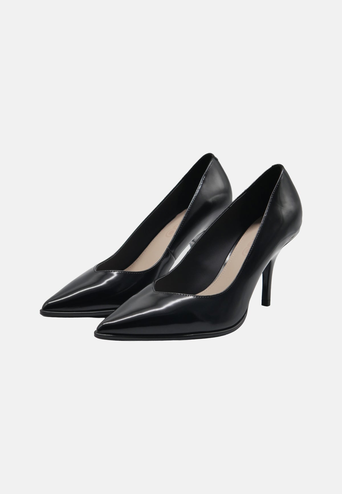 LADY 11-DECOLLETE CALF LEATHER - BLACK