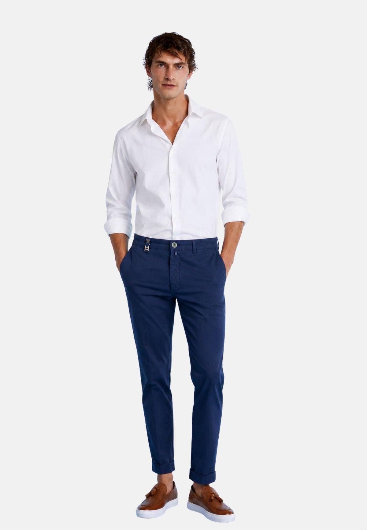 PANTALONE SLIM - BLUE MEDIO