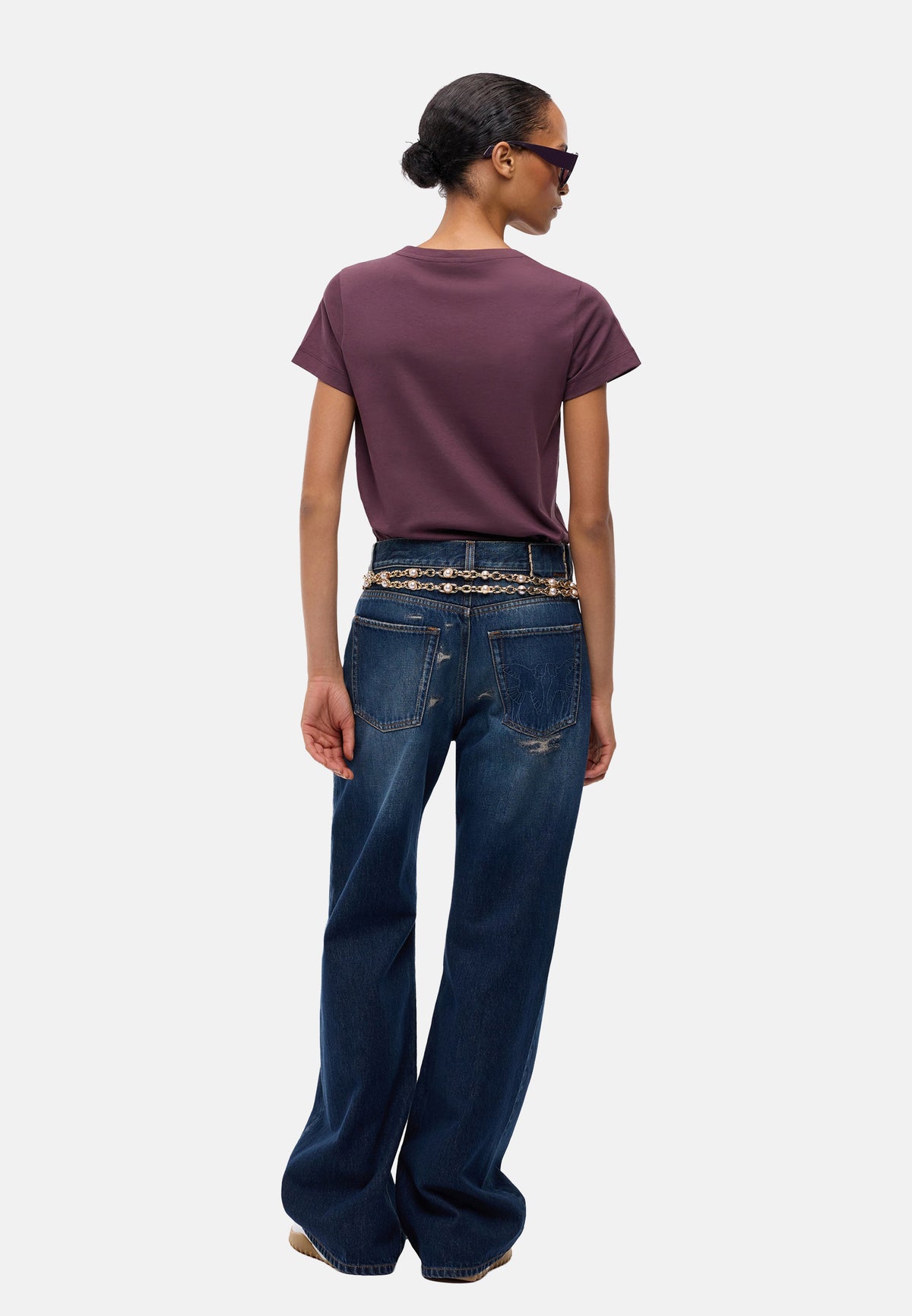 BUSSOLOTTO T-SHIRT - BORDEAUX
