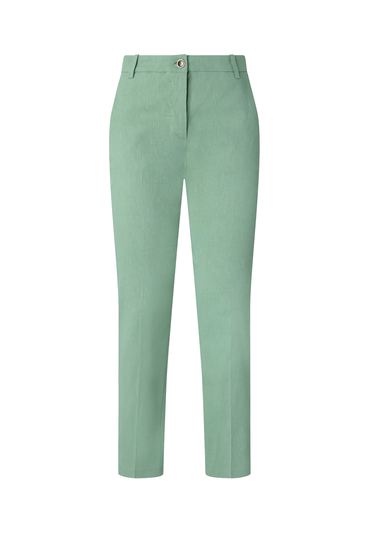 BELLO PANTALONE LINO STRETCH - GREEN