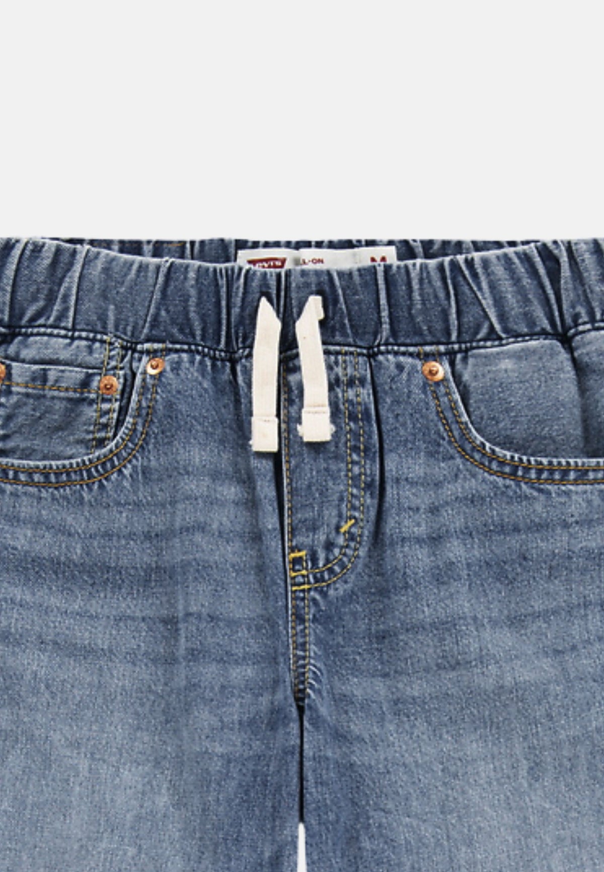 LVB PULL ON STAY LOOSE TAPER - INDIGO CHAMPION