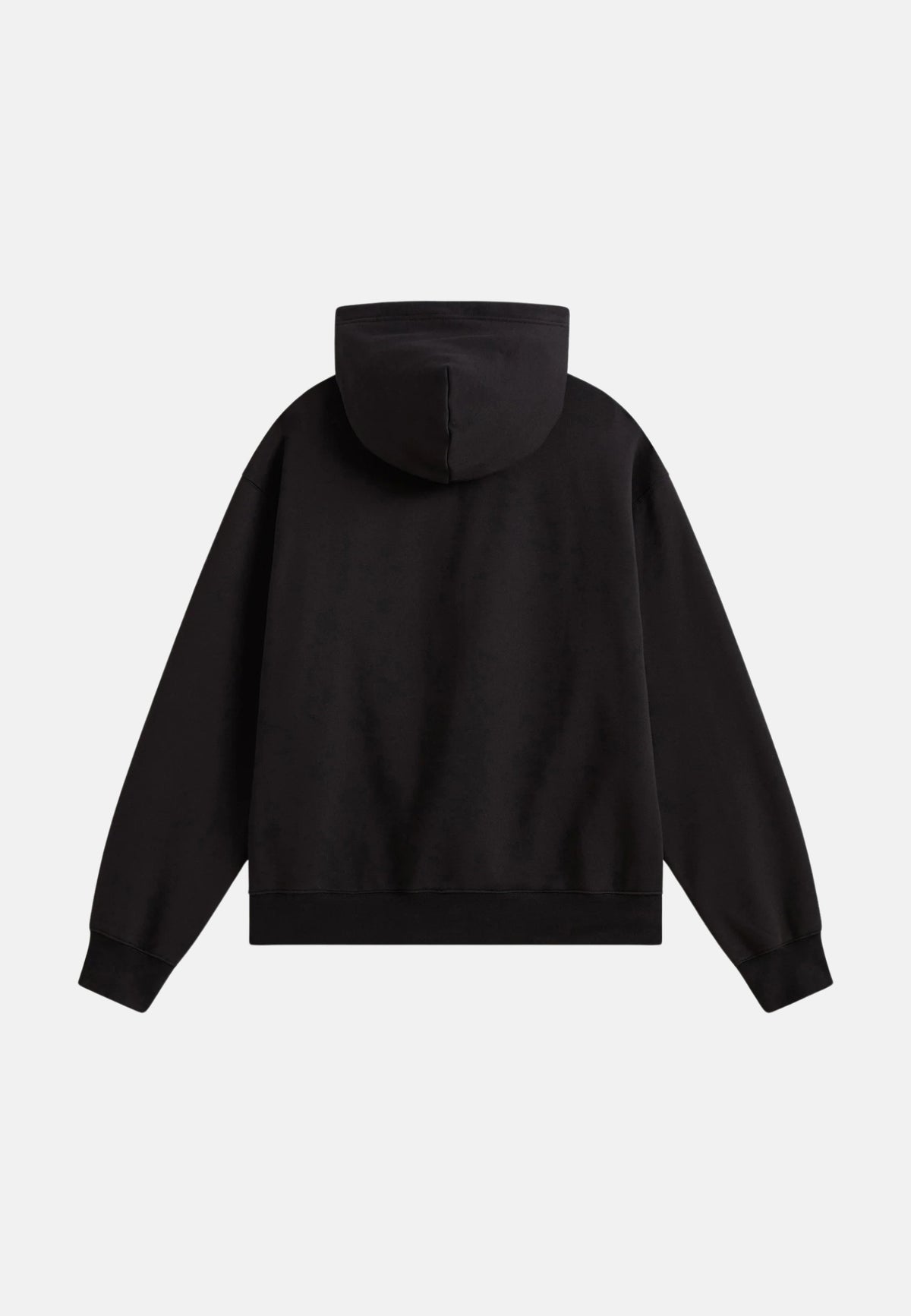 LEFT CHEST FULL ZIP - BLACK