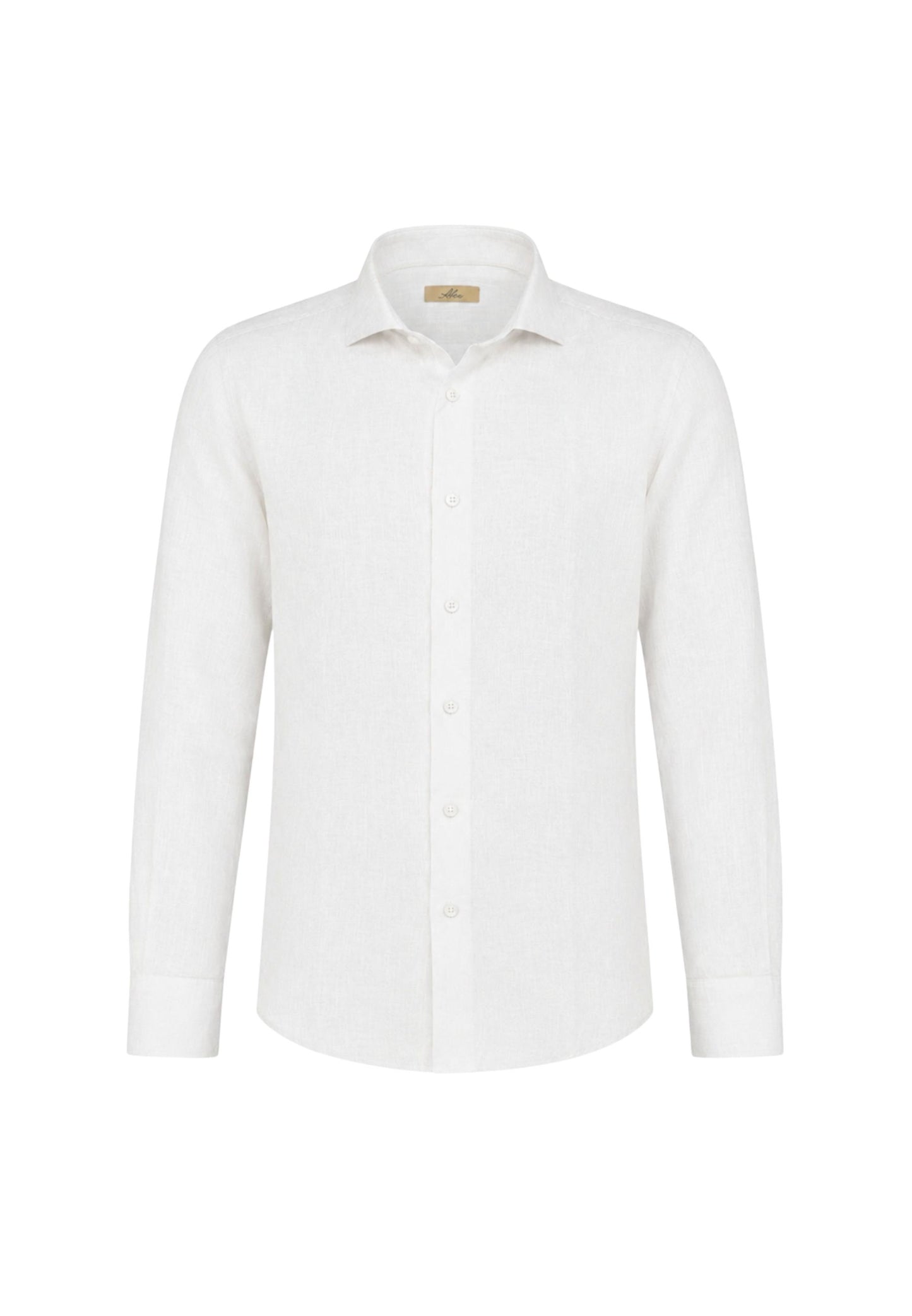 CAMICIA LINO M/L - bianco