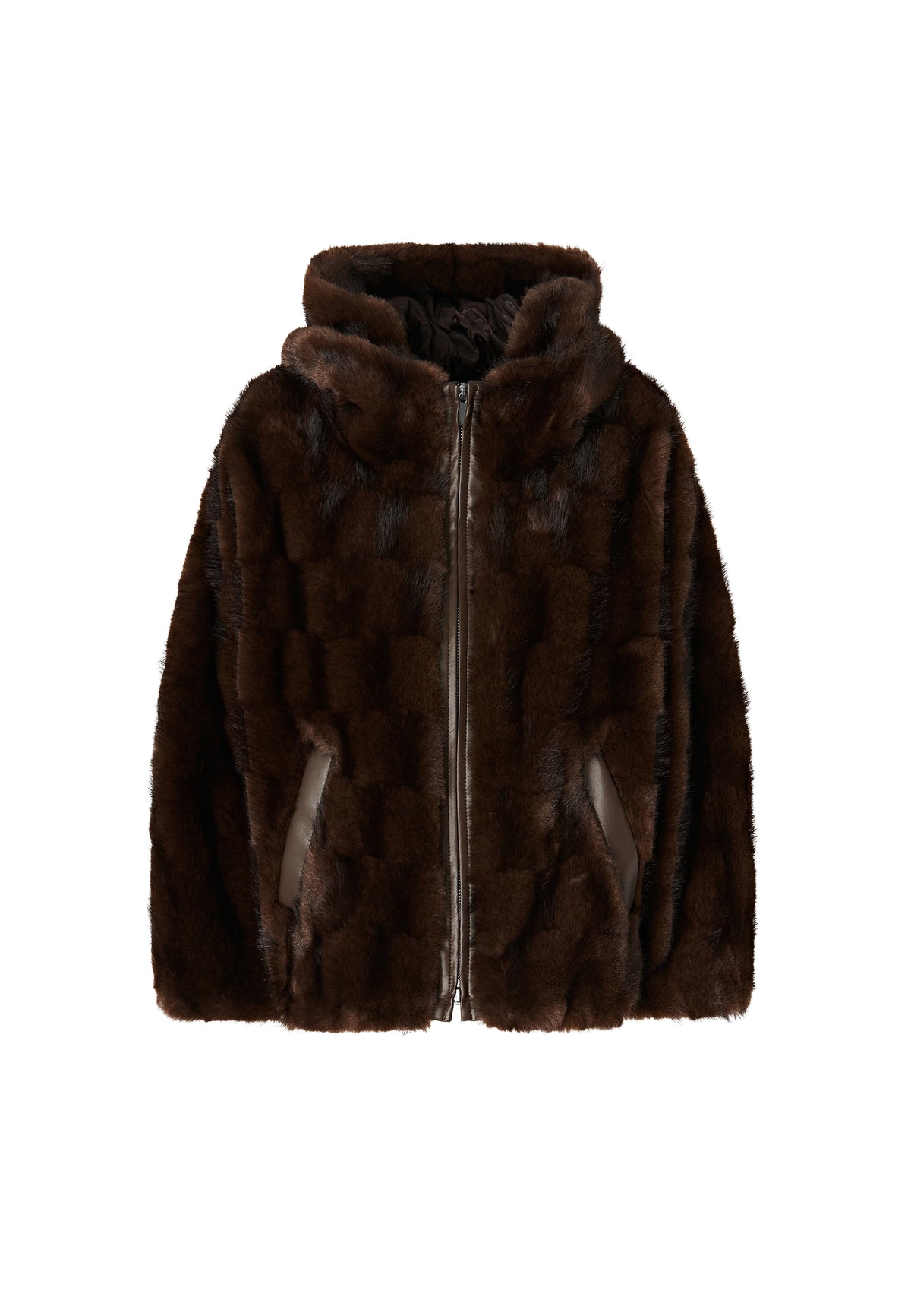 CADETIA CAPPA ASPEN ASPETTO VISONE SCANA - BROWN