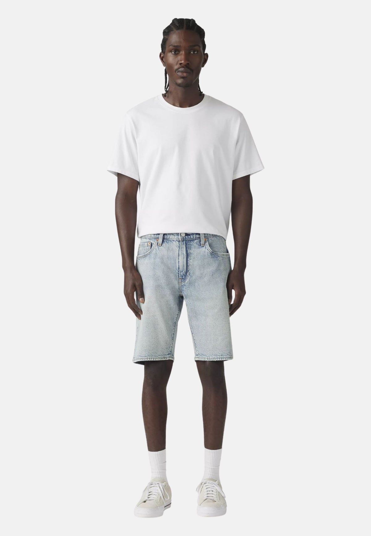 405 STANDARD SHORTS - JEANS CHIARO