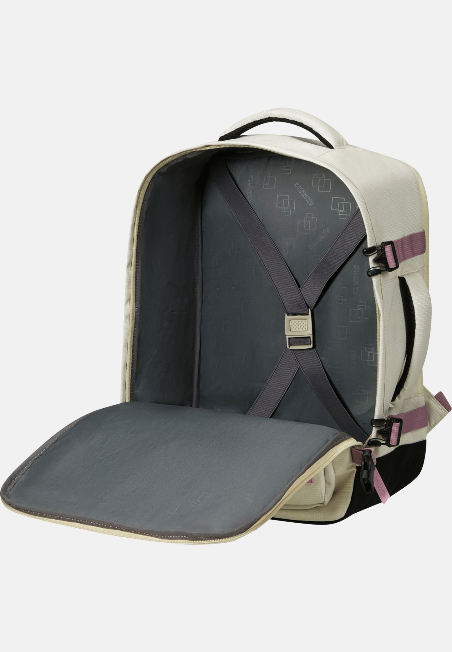 TAKE2CABIN CASUAL BACKPACK MS - COCONUT SAND/GALACTIC MAUVE