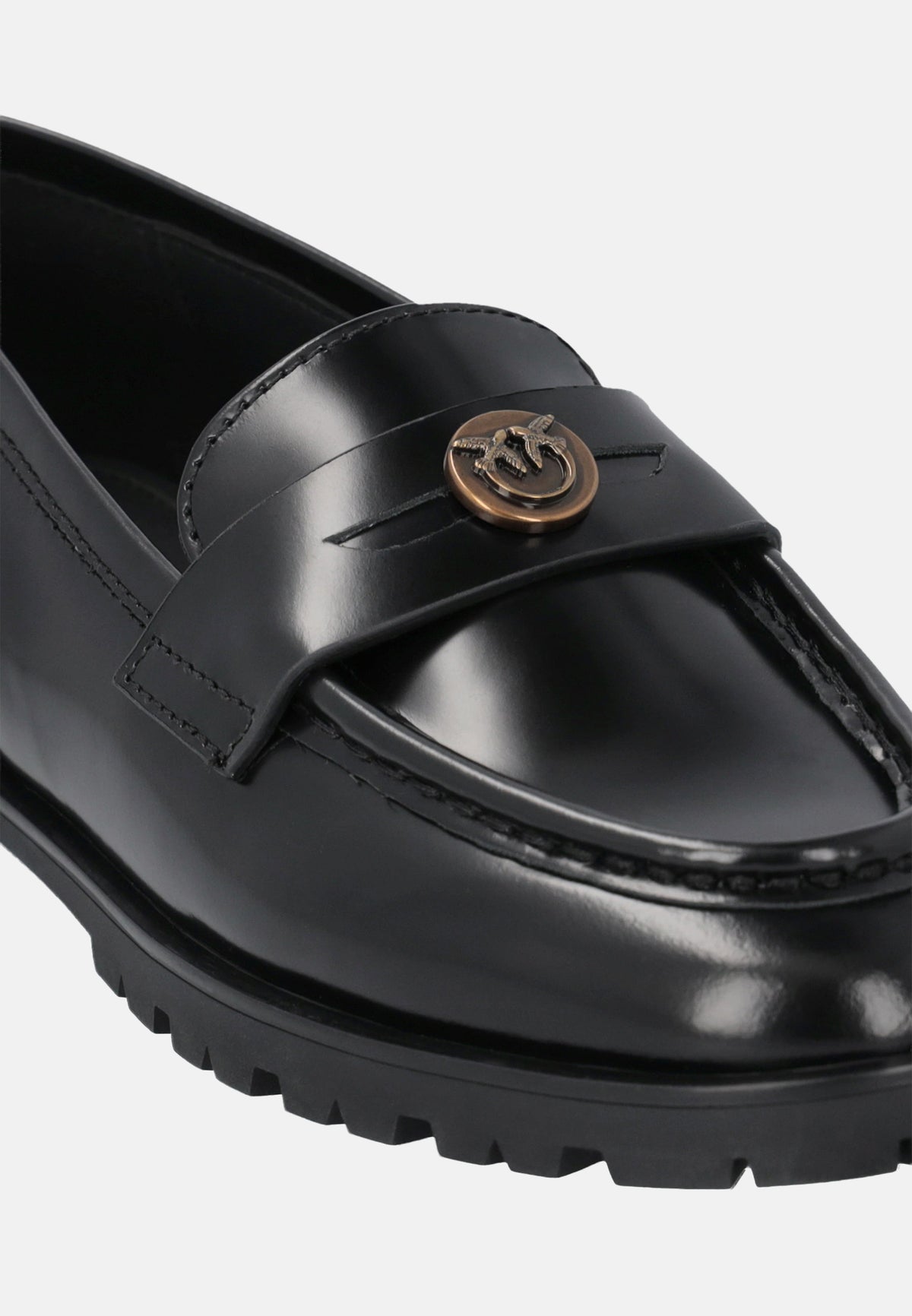 NORA 07 MOCASSINO CALF LEATHER - BLACK