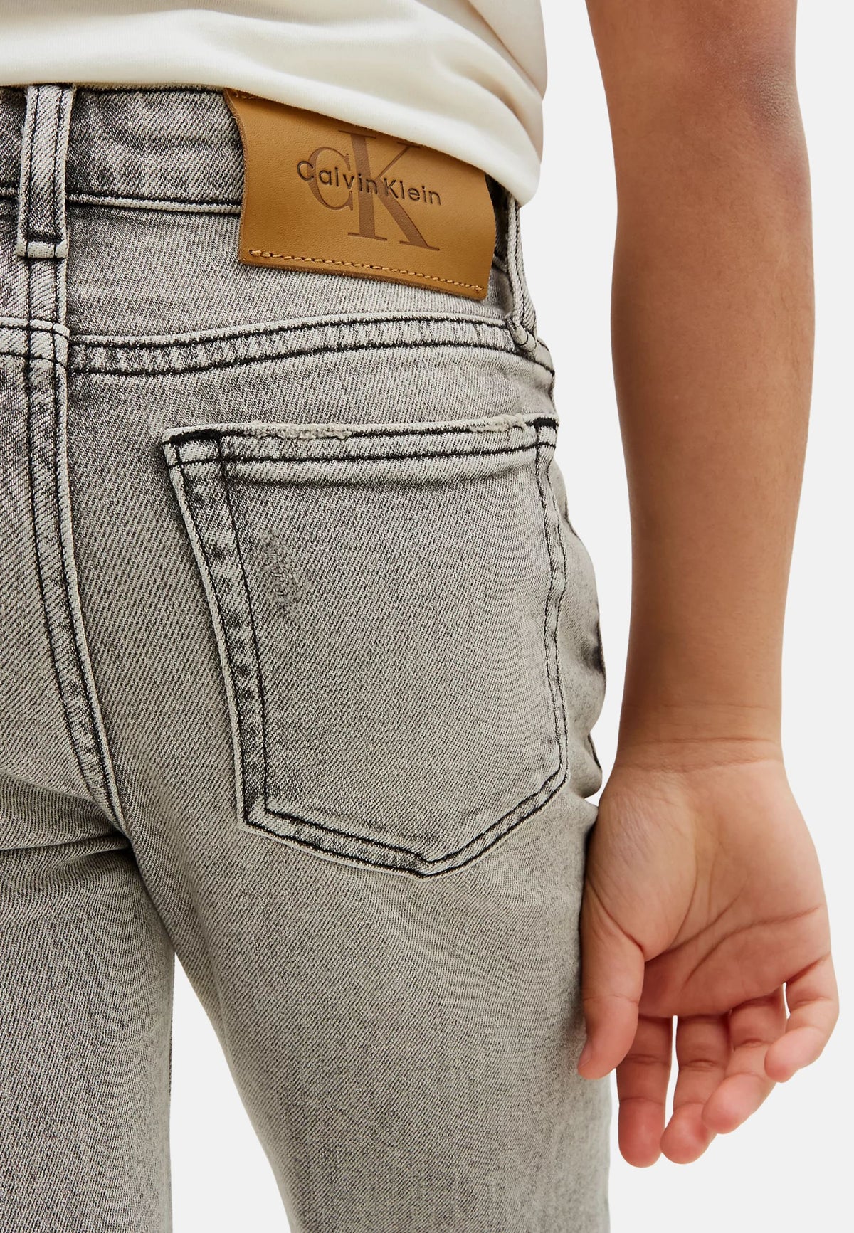 REG STRAIGHT - STONE GREY WASH