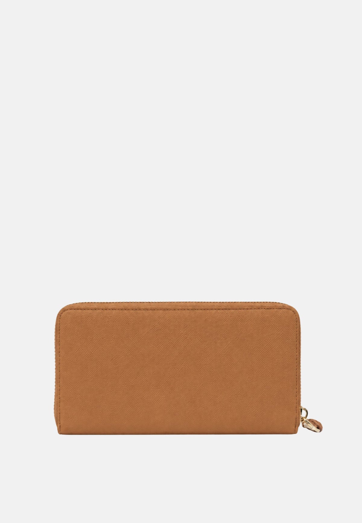 PORTAFOGLIO CON ZIP - TOBACCO
