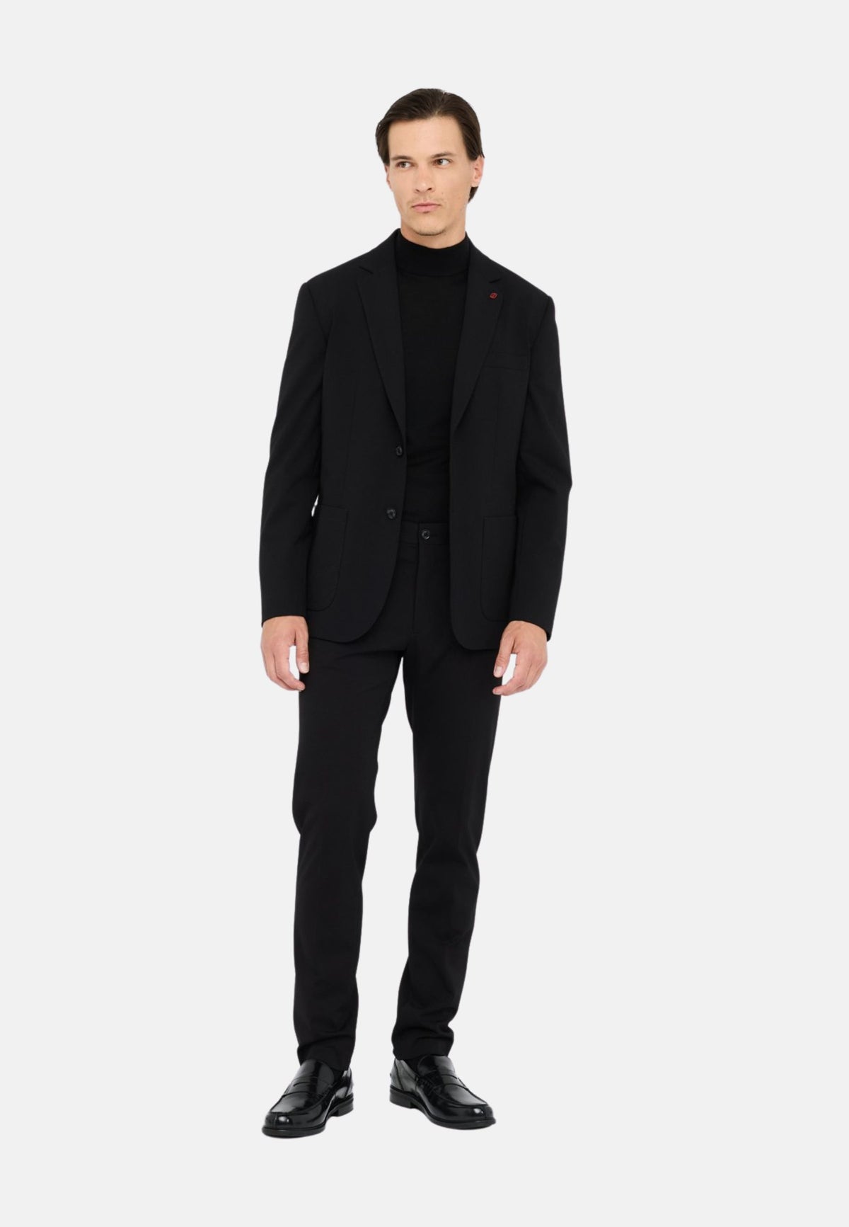 PANTALONE JERSEY - nero
