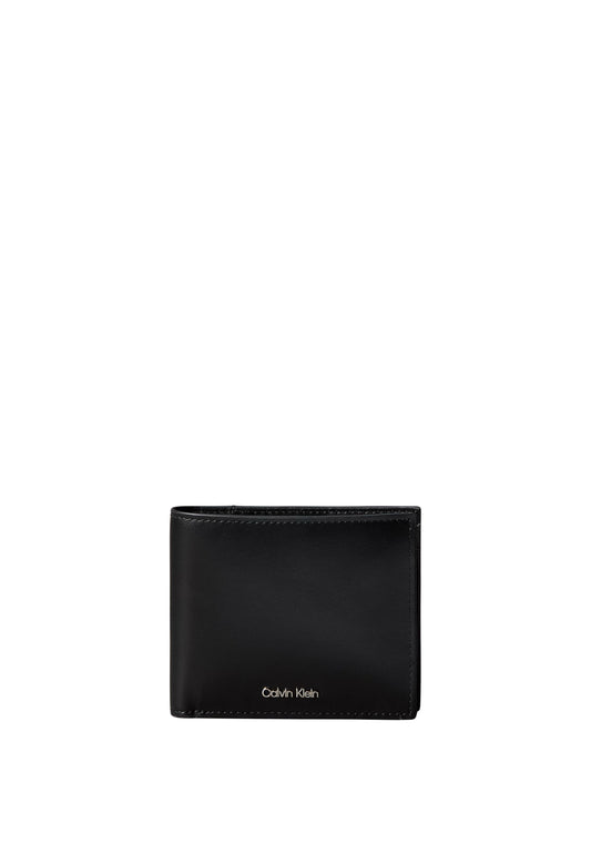 RAISED BILLFOLD W/COIN - NERO