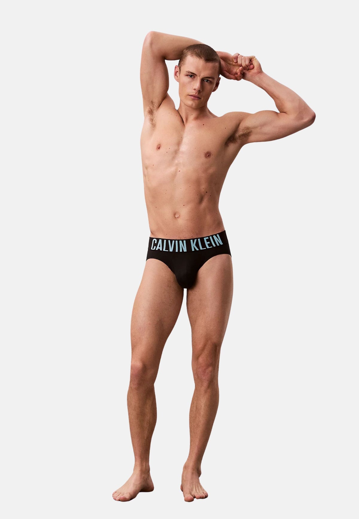 HIP BRIEF 3 PK - BLACK W/HARBOR MIST LOGO/BLACK W