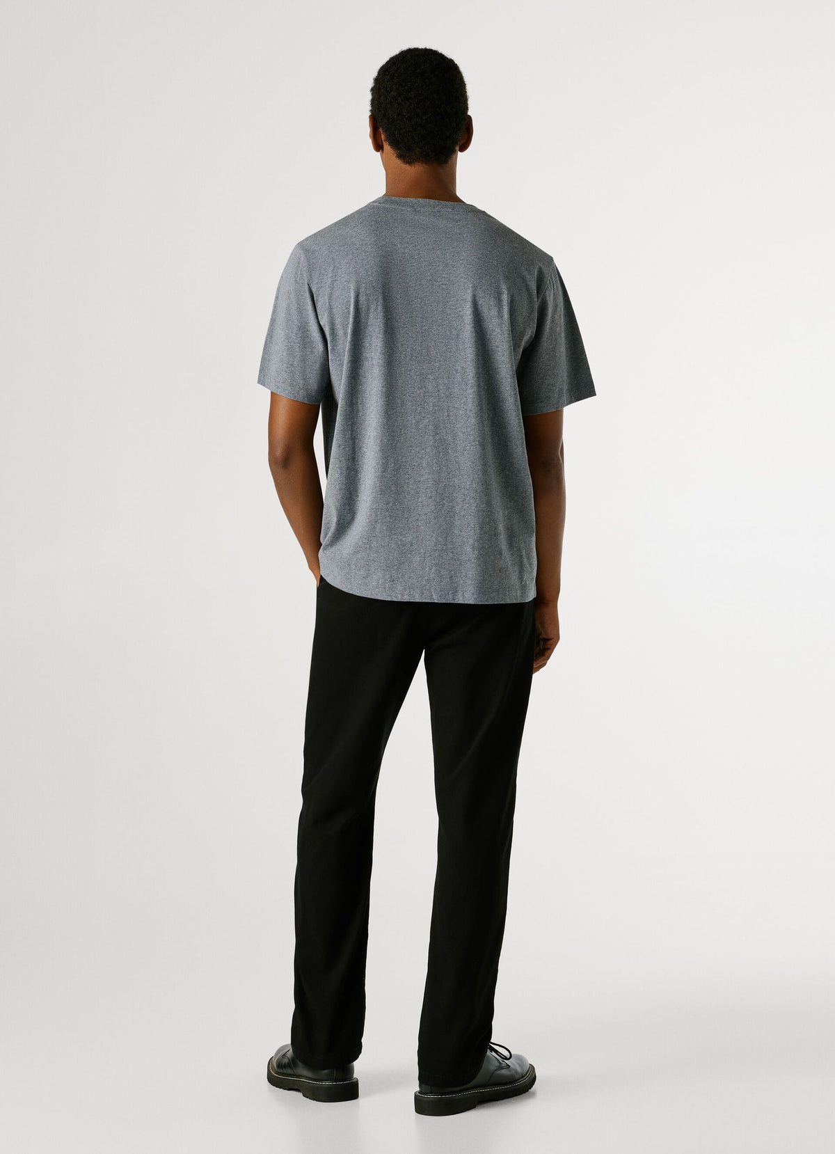 GRIFFIN TEE - MARL GREY