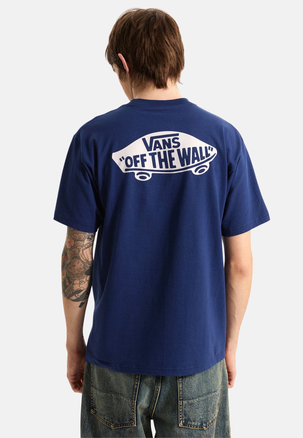 DOUBLE STANDARD SS TEE - DEEP INDIGO