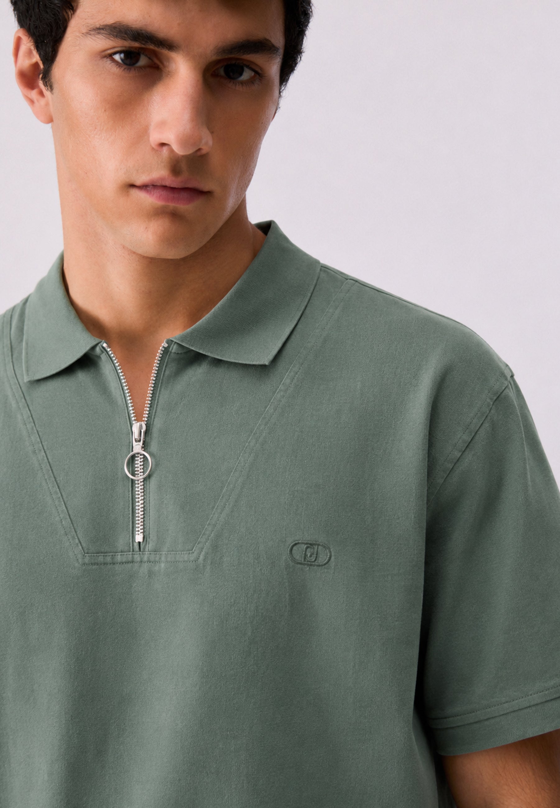 T-SHIRT BASICA M/C - verde