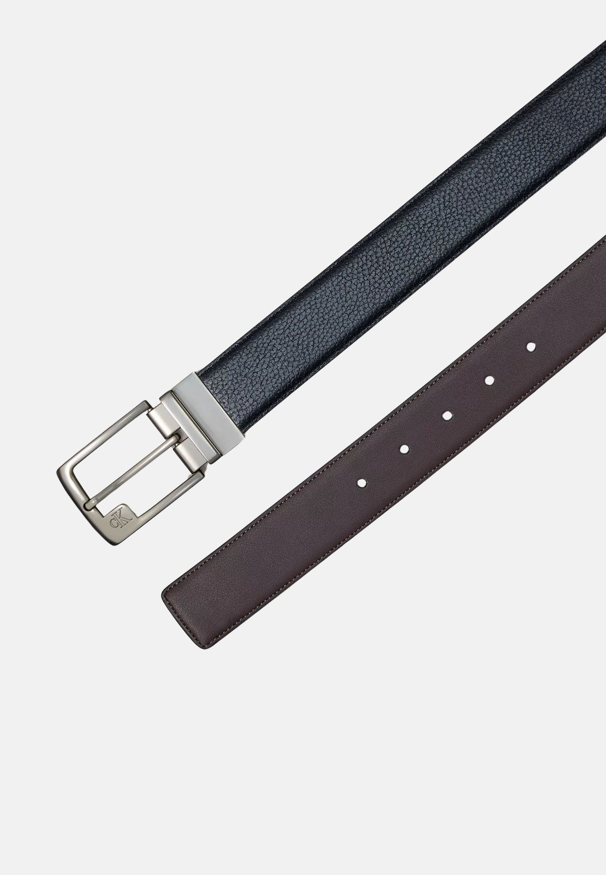 SSNL MONO FRAME BUCKLE - BLACK/CK DARK BROWN