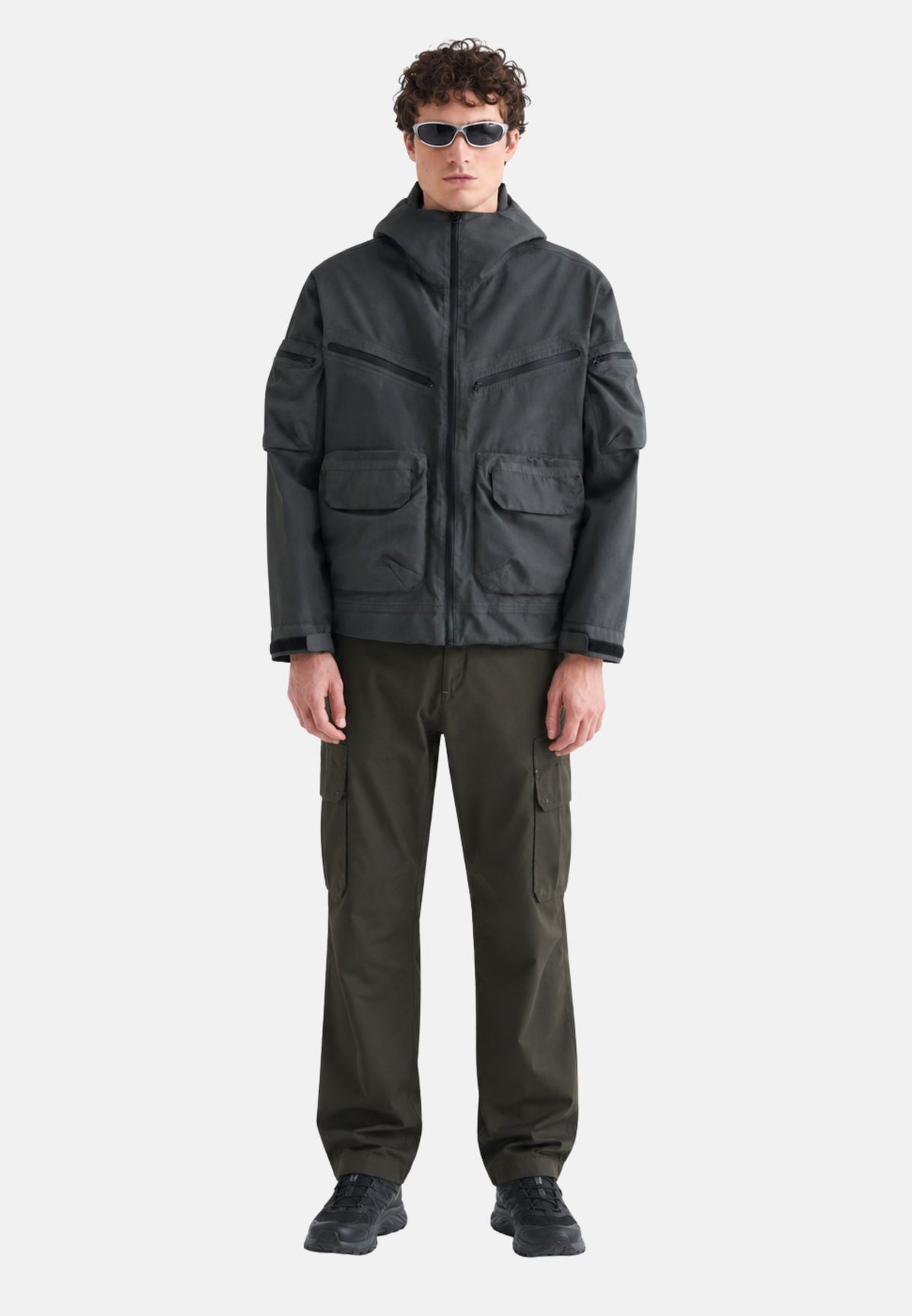 SHEER/1 JACKET - VERDE MILITARE