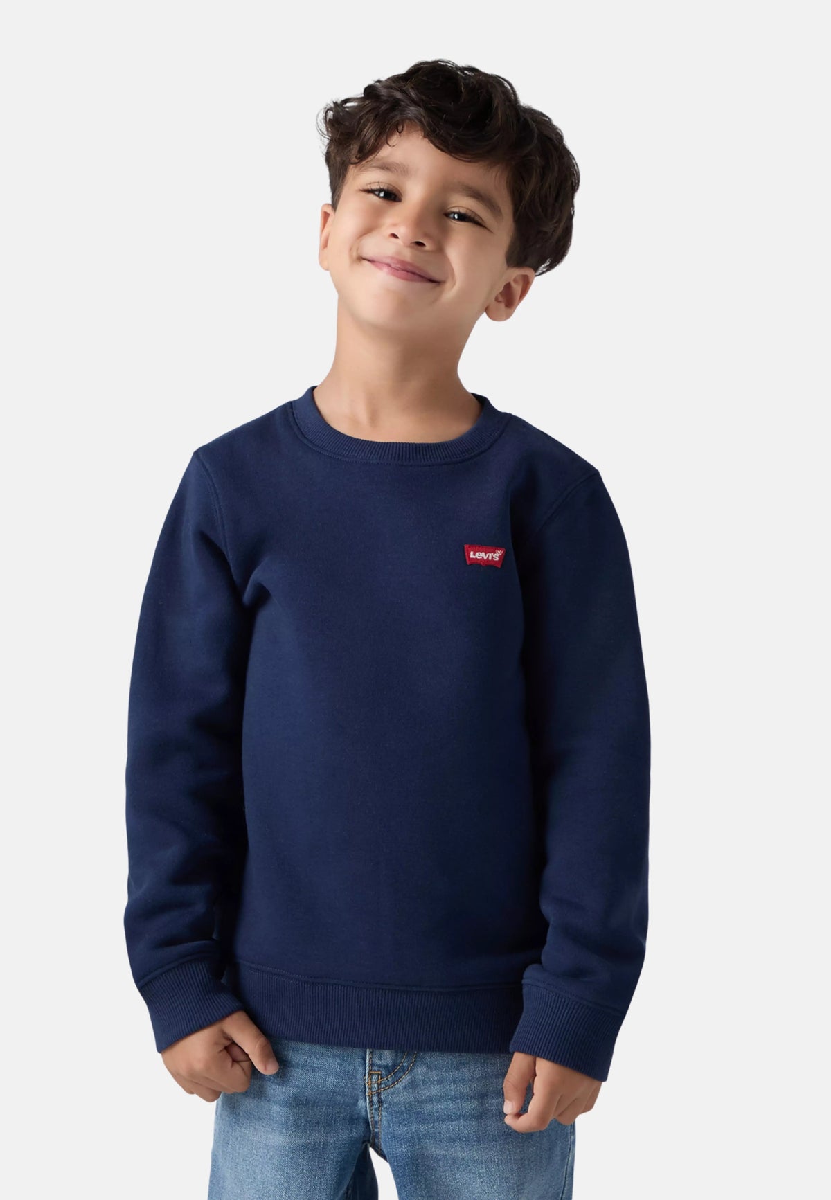 LVB MINI LOGO CREWNECK SWEATSH - DRESS BLUES
