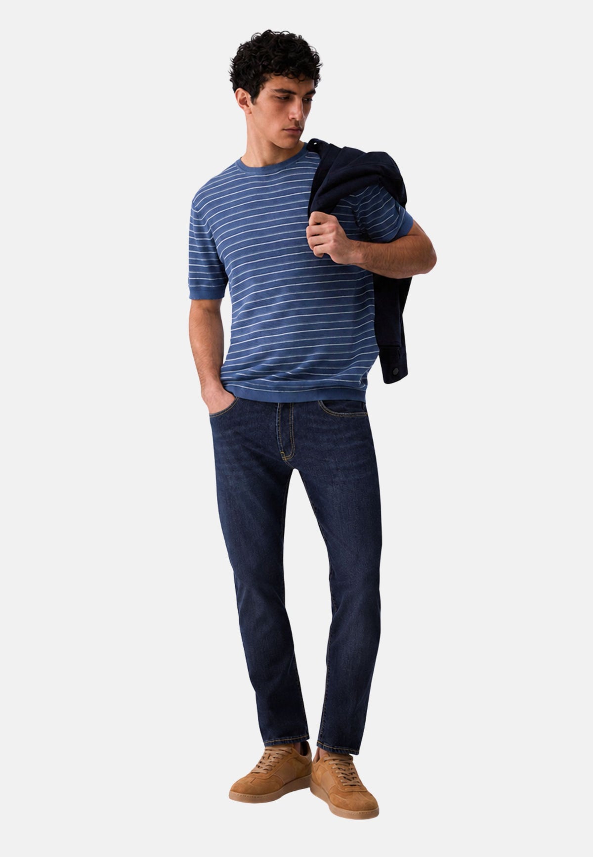 JEANS FRED - DEN.BLUE DARK WOSH