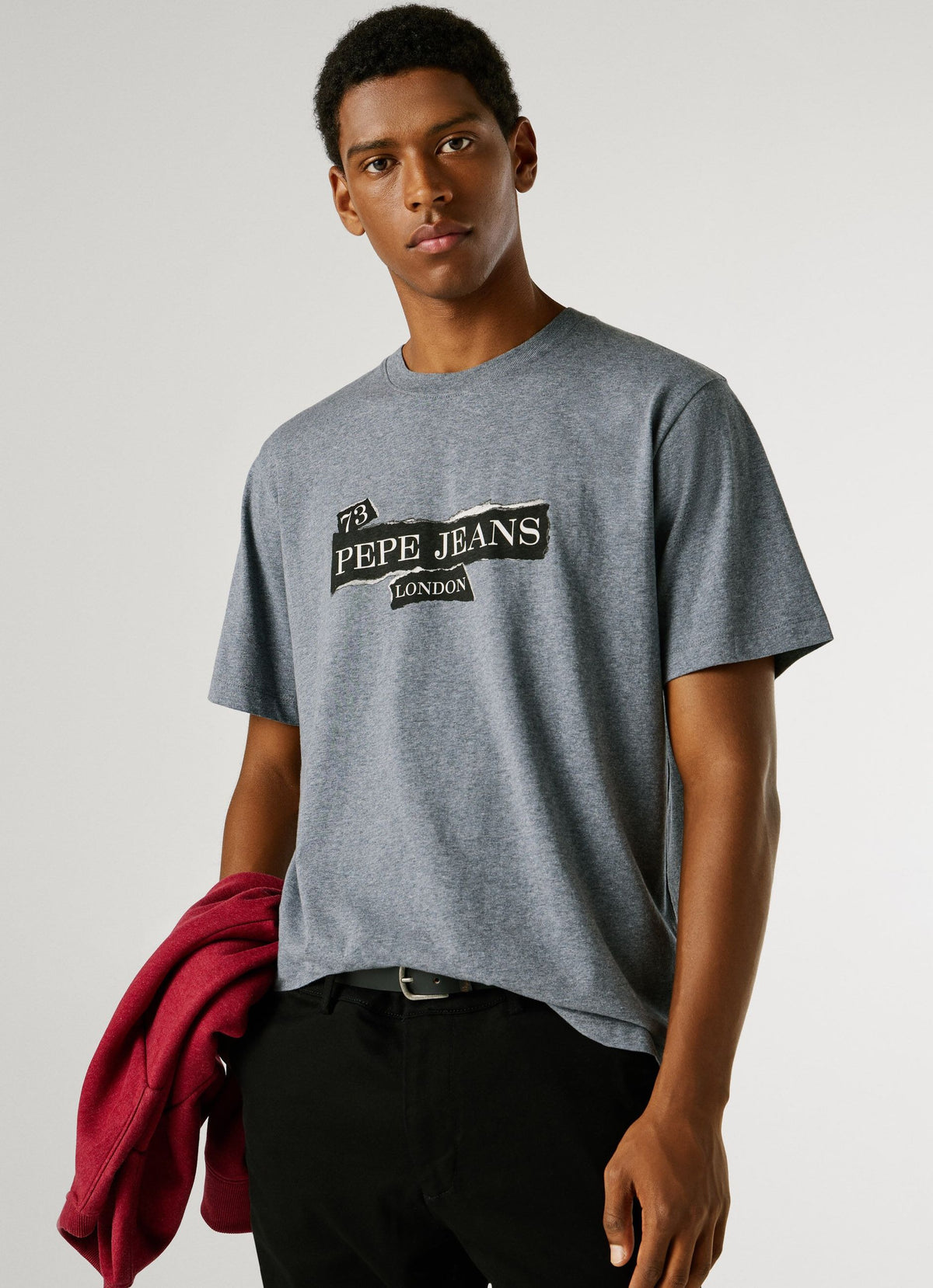 GRIFFIN TEE - MARL GREY
