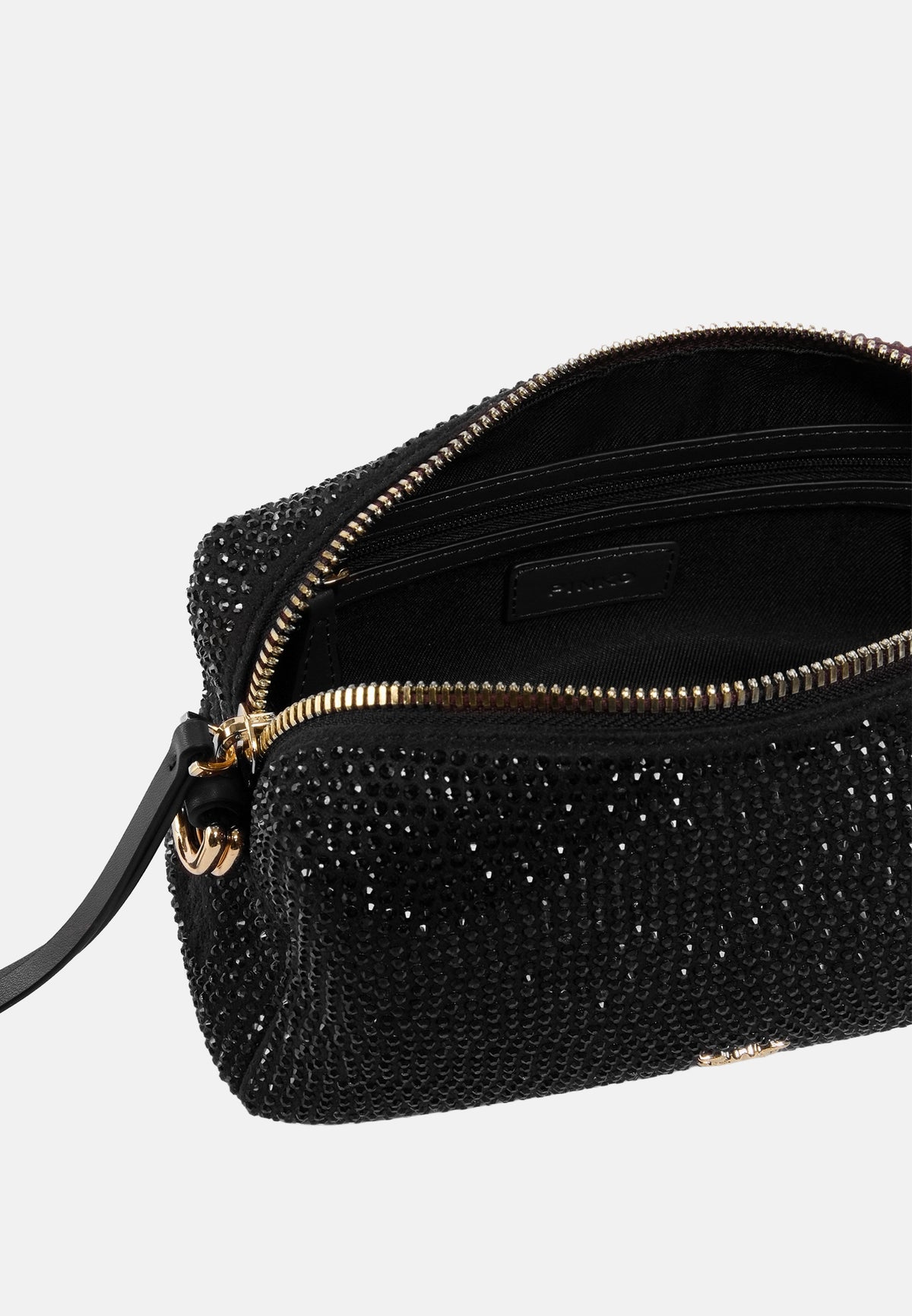 BAULETTO TRITTICO MINI FULL STRASS - BLACK