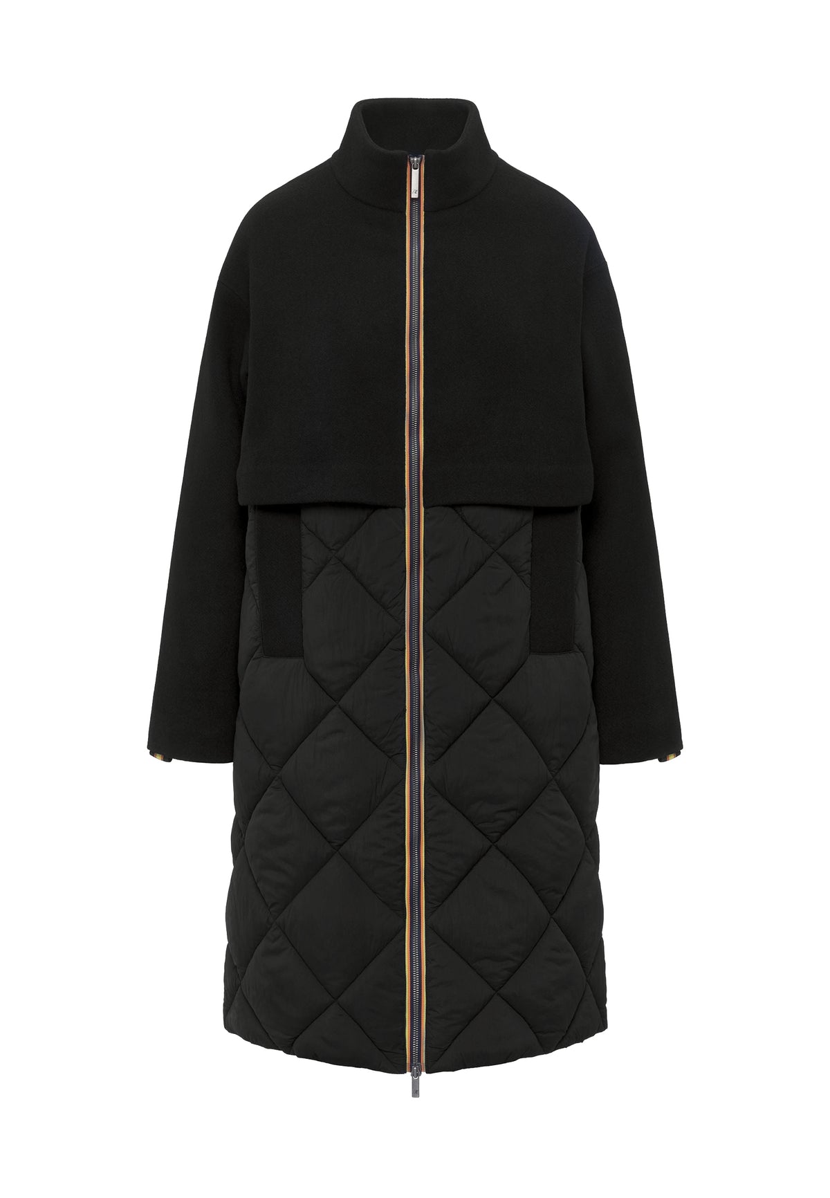 MINDY WOOL NYLON WARM - BLACK GREYISH