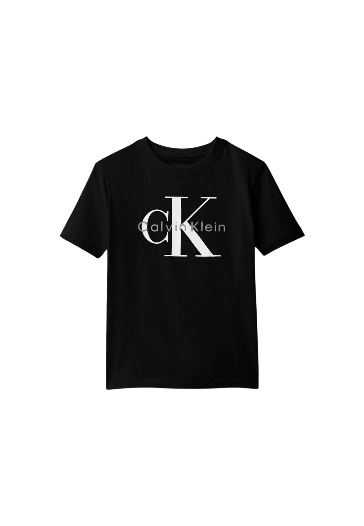 CK MONO LOGO SS T-SHIRT - BLACK