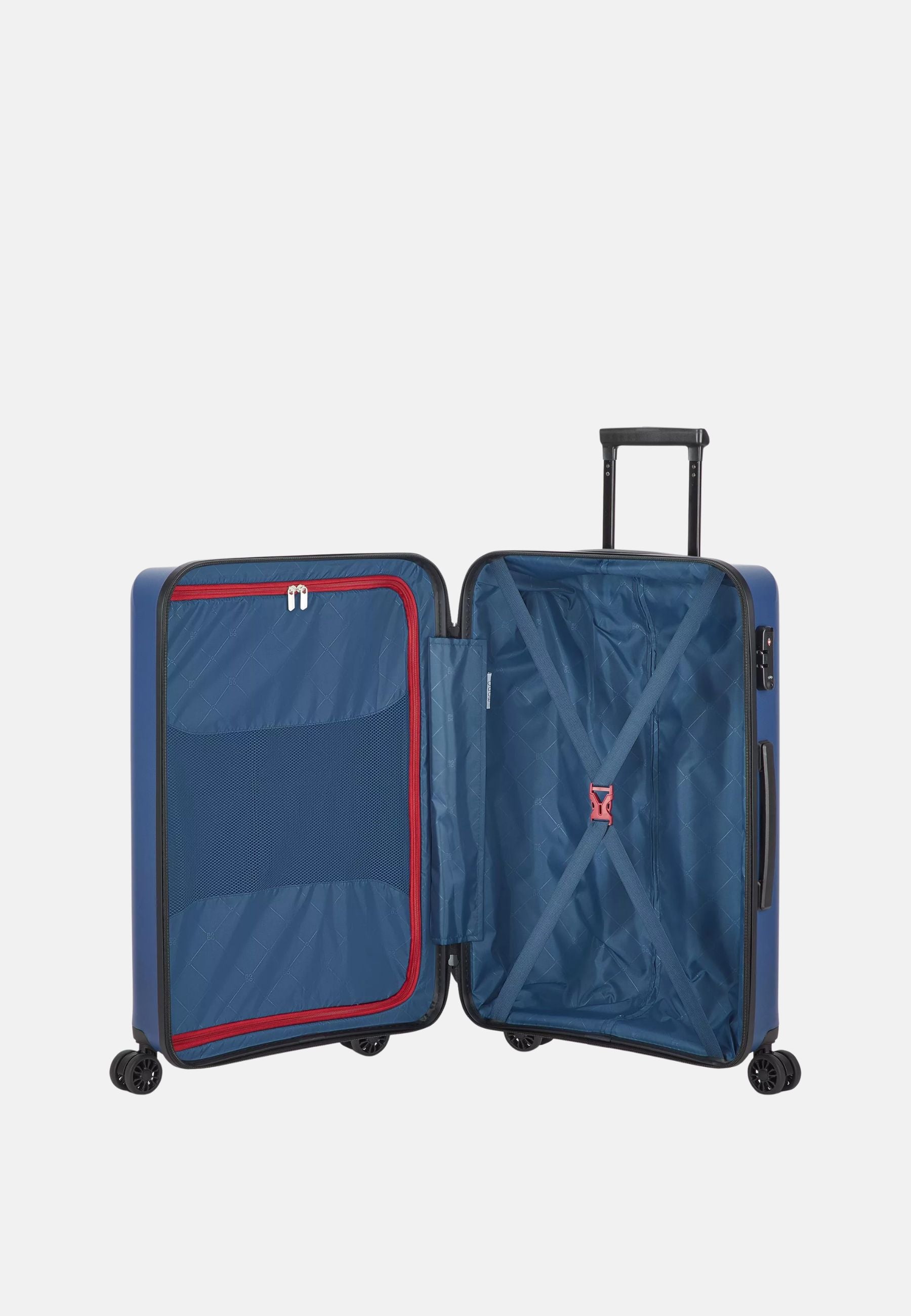 TROLLEY MEDIO 4R 66CM NOXA - navy