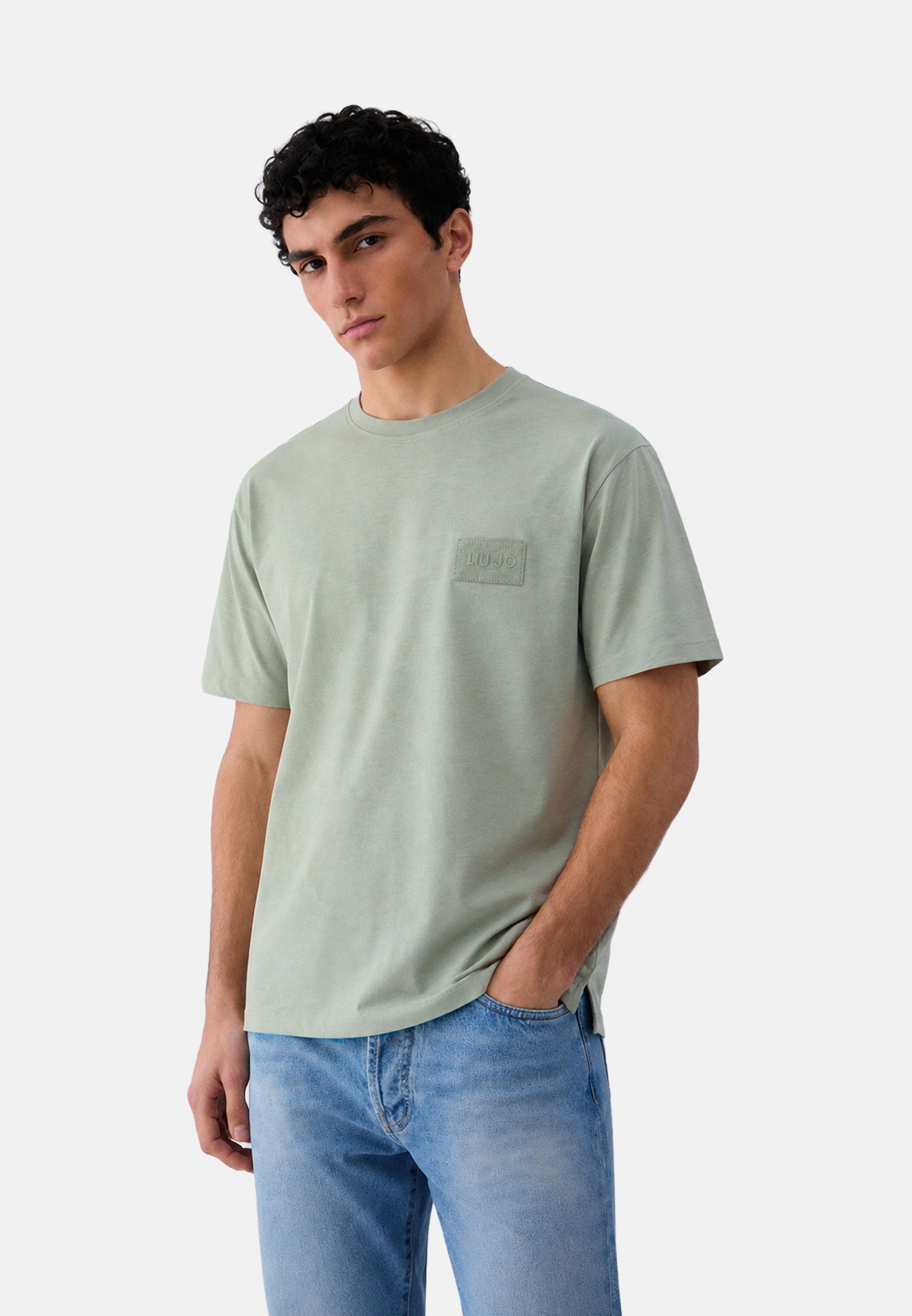 T-SHIRT BASICA M/C - verde