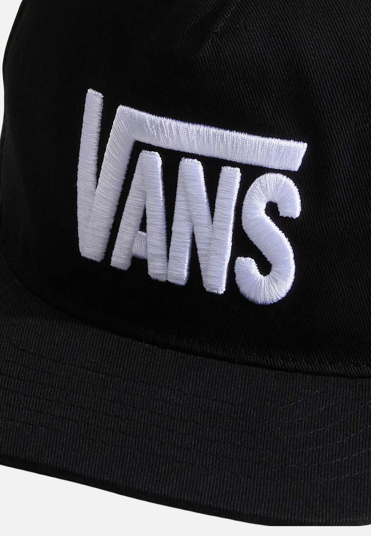 DROP V LOGO SNAPBACK - BLACK