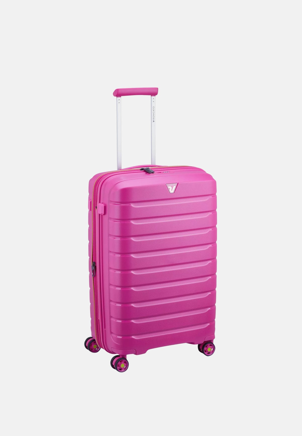 TROLLEY MEDIO 4R 68 CM EXP. BUTTERFLY CM 68X44X26/31 INCH 26,8 X 17,4 X 10,3/12,3 KG3,39 - FUCSIA