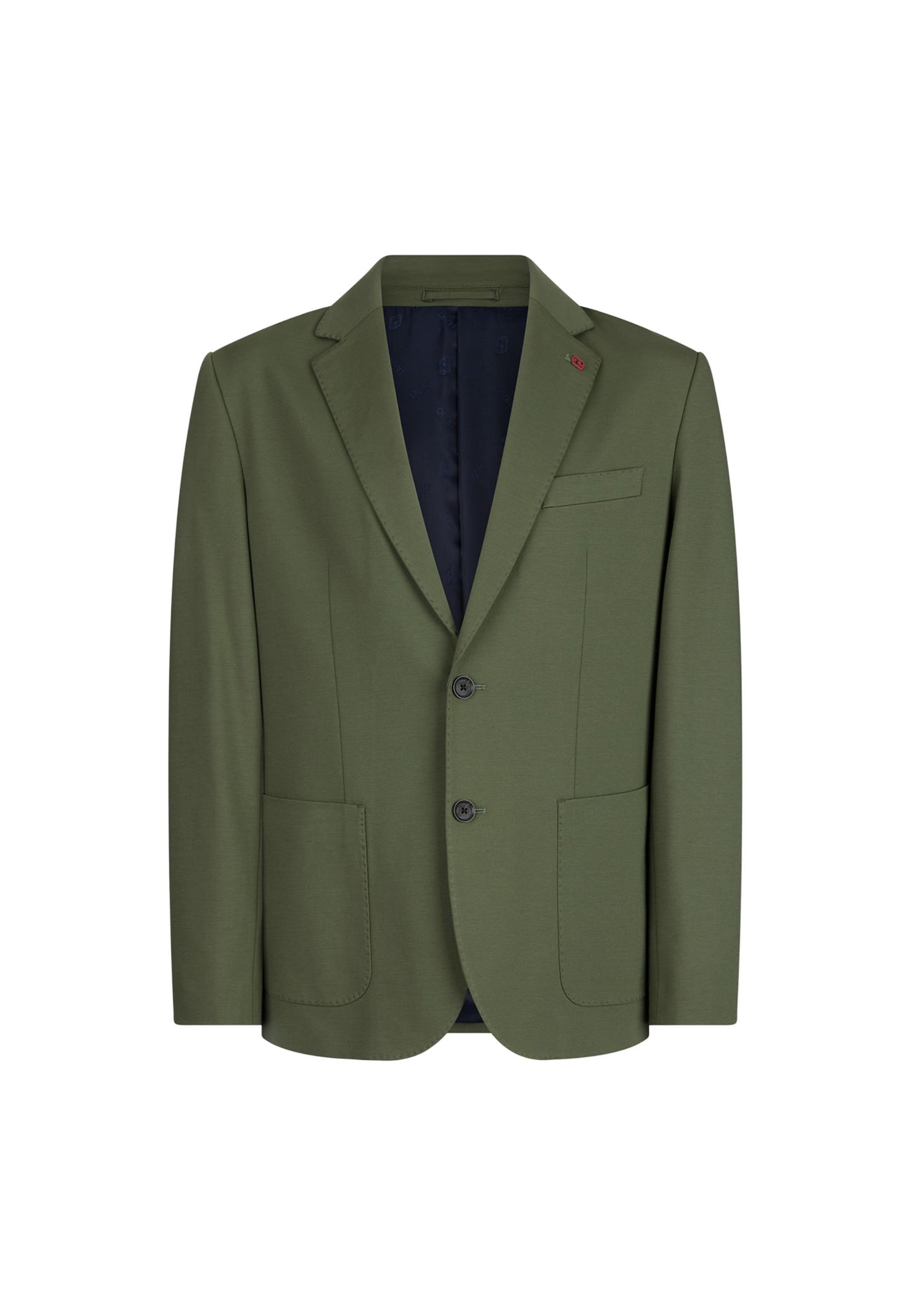 GIACCA BLAZER JERSEY - verde