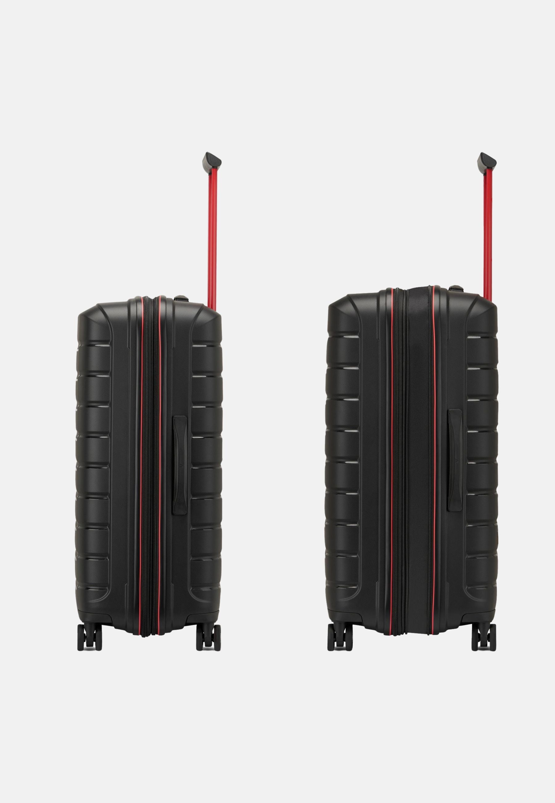 TROLLEY MEDIO 4R 68 CM EXP. - NERO FUMO