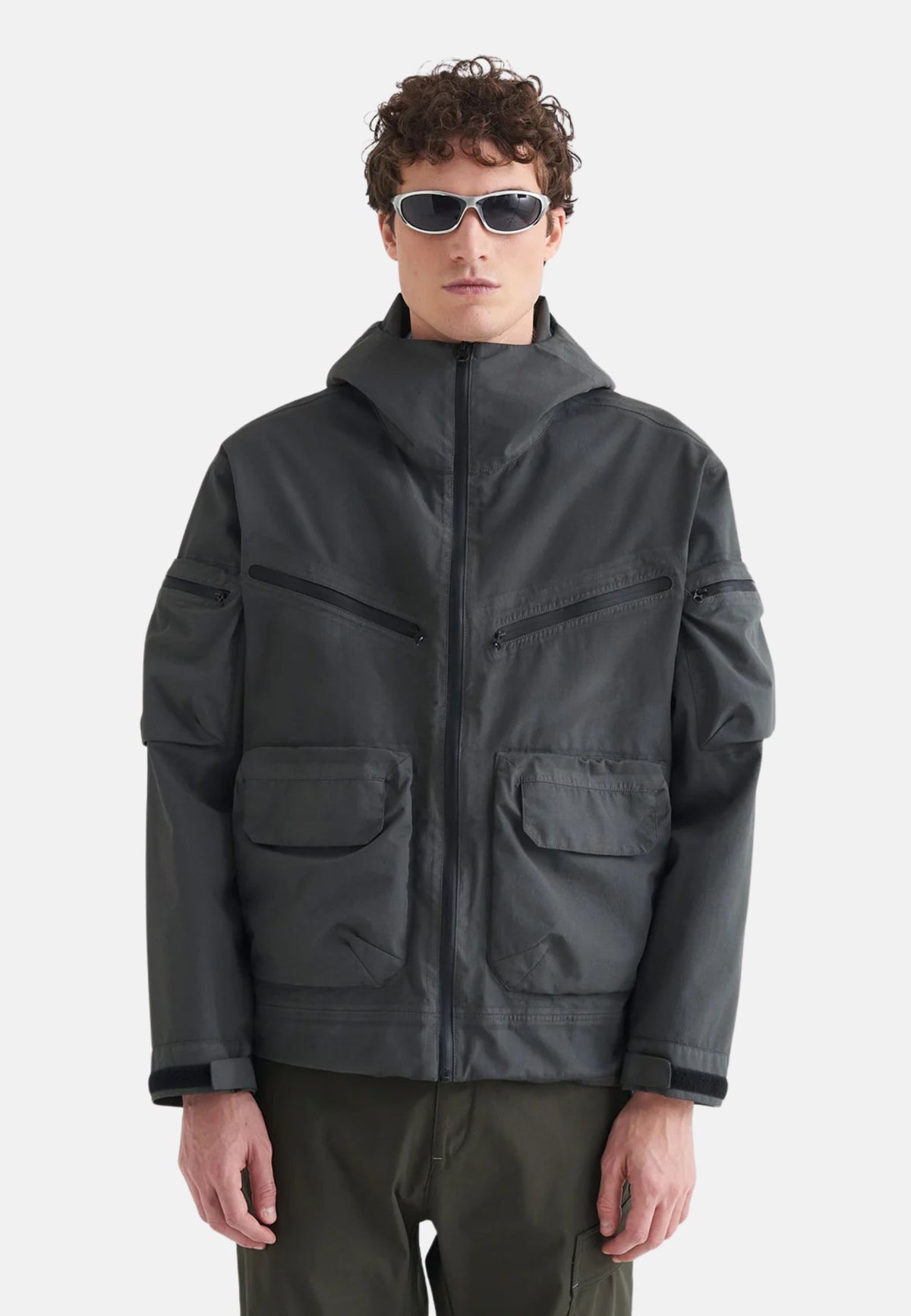 SHEER/1 JACKET - VERDE MILITARE