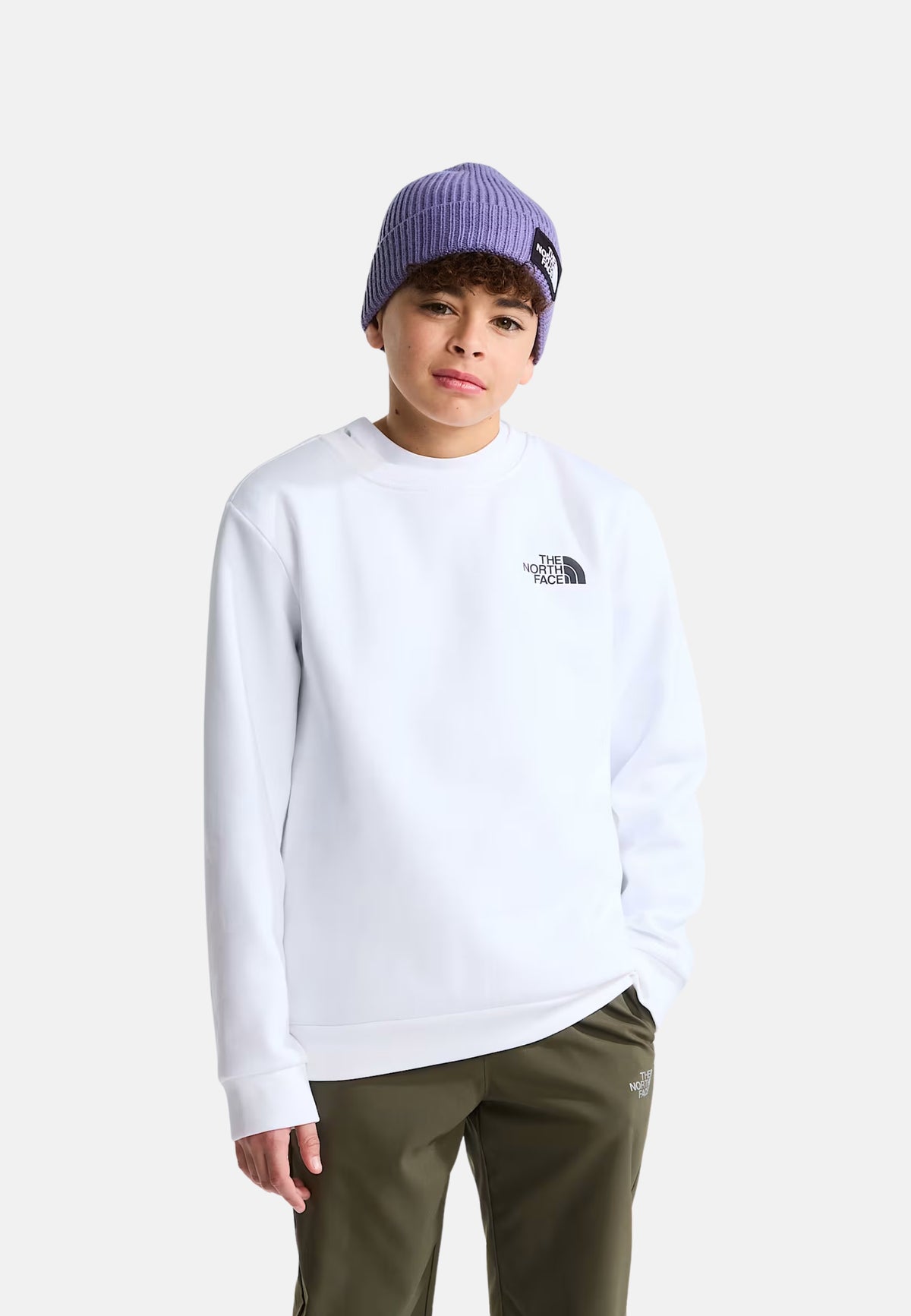 TEEN EVO BOX NSE CREW - TNF WHITE