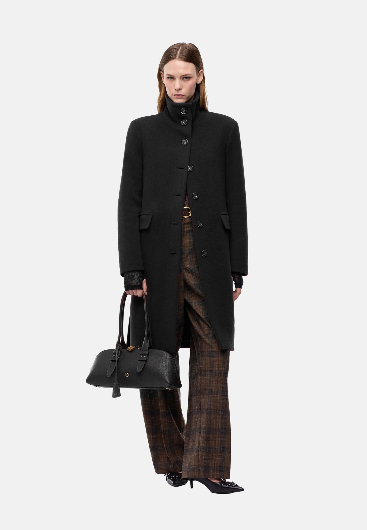 CITISO CAPPOTTO PANNO DOPPIO - BLACK