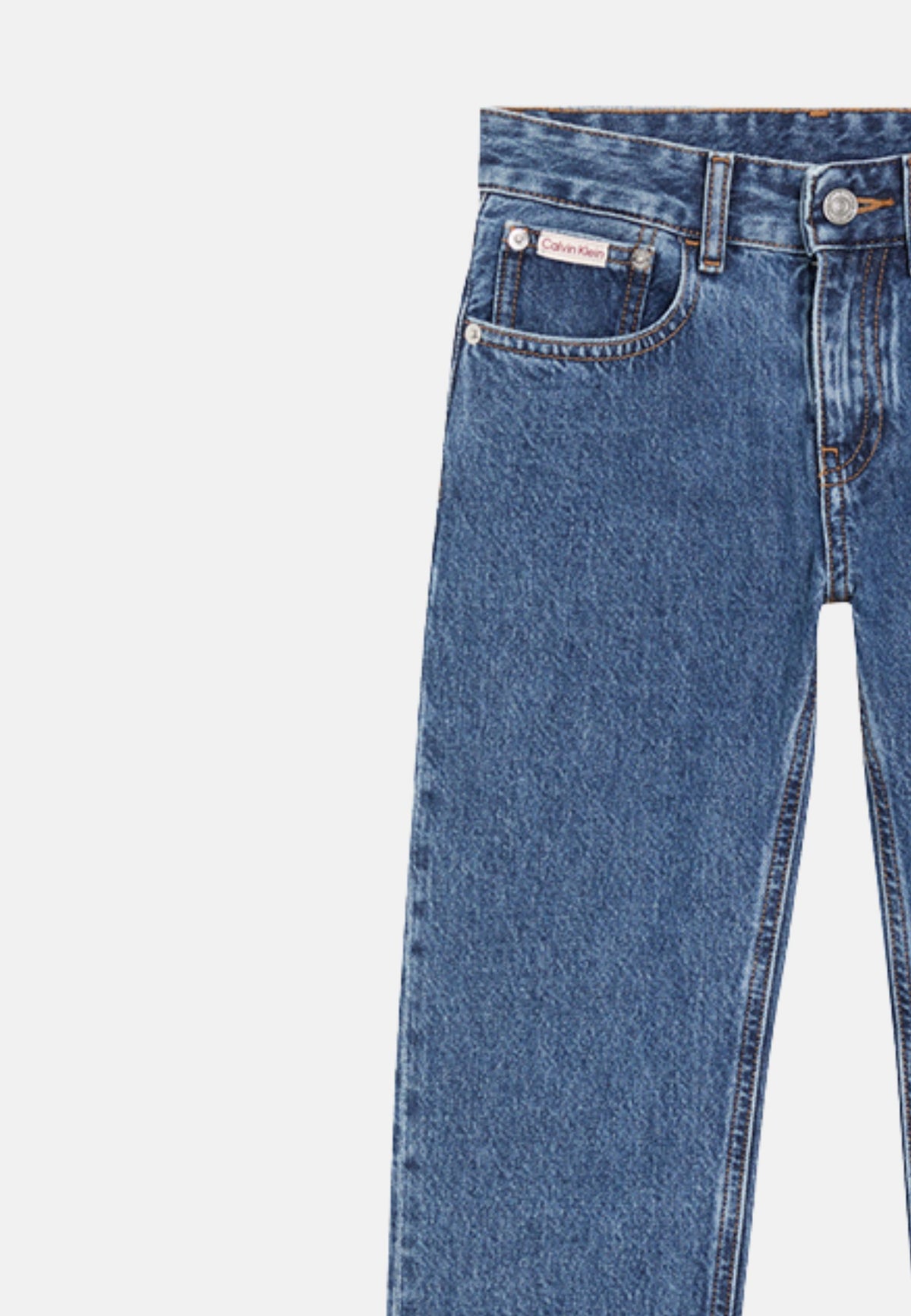 STRAIGHT FIT DENIM PANT - BECKFORD WASH