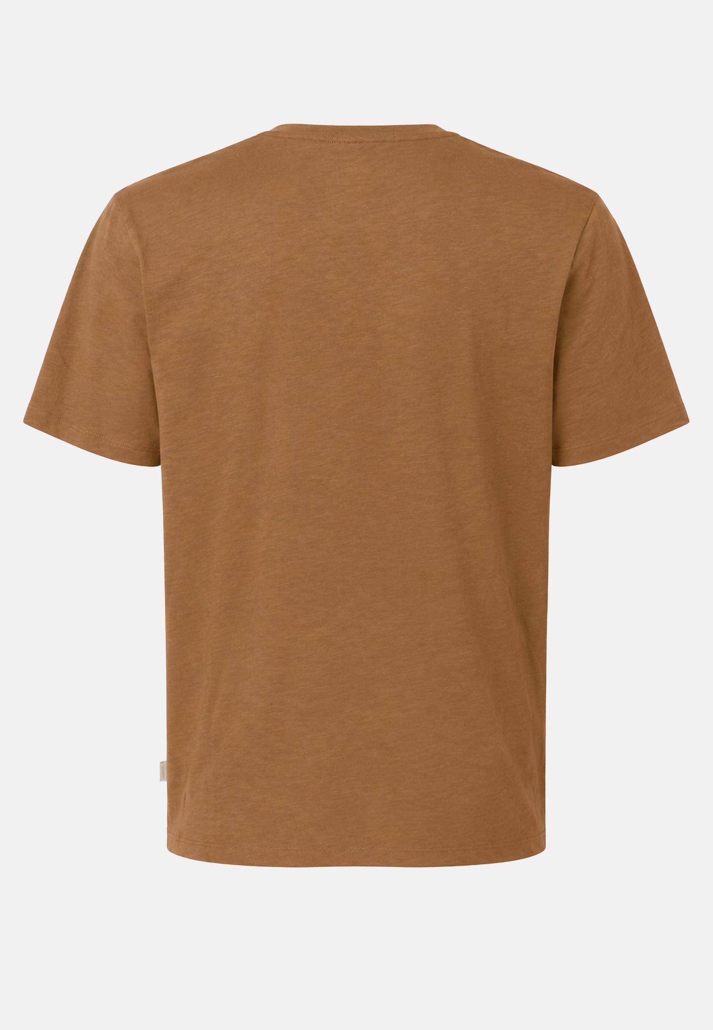 T-SHIRT BASICA M/C - marrone