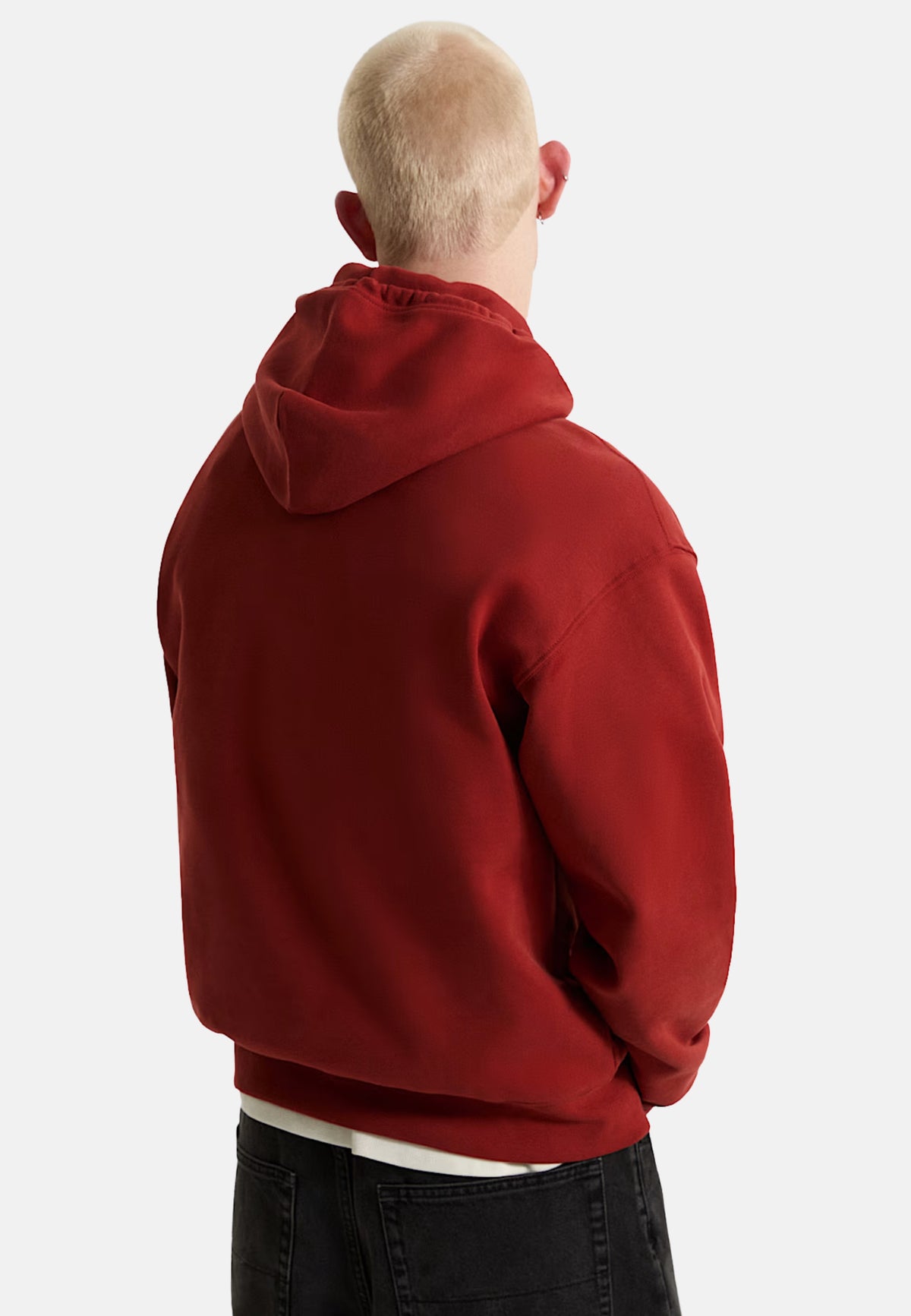 LEFT CHEST IL PULLOVER - POPPY EMBER