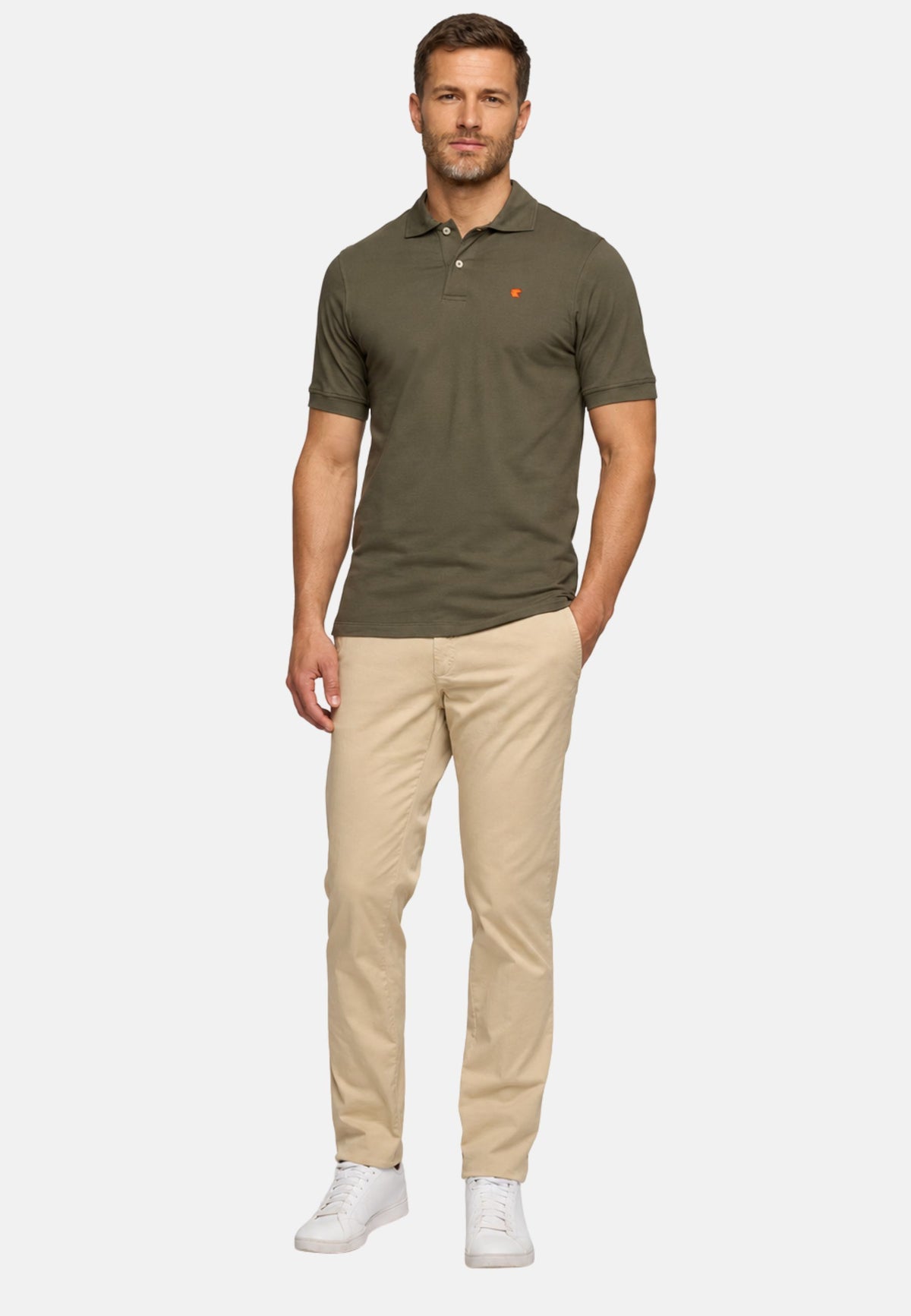 POLO UOMO BASIC PIQUET - PRATO/TEMPESTA
