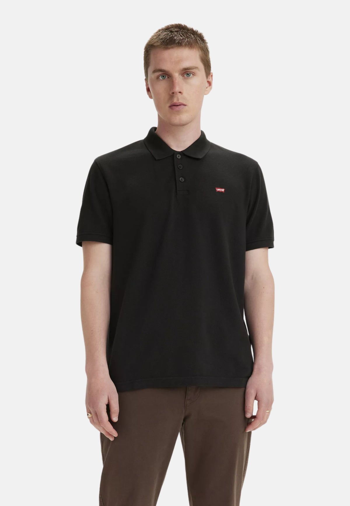 LEVI'S HM POLO - MINERAL BLACK