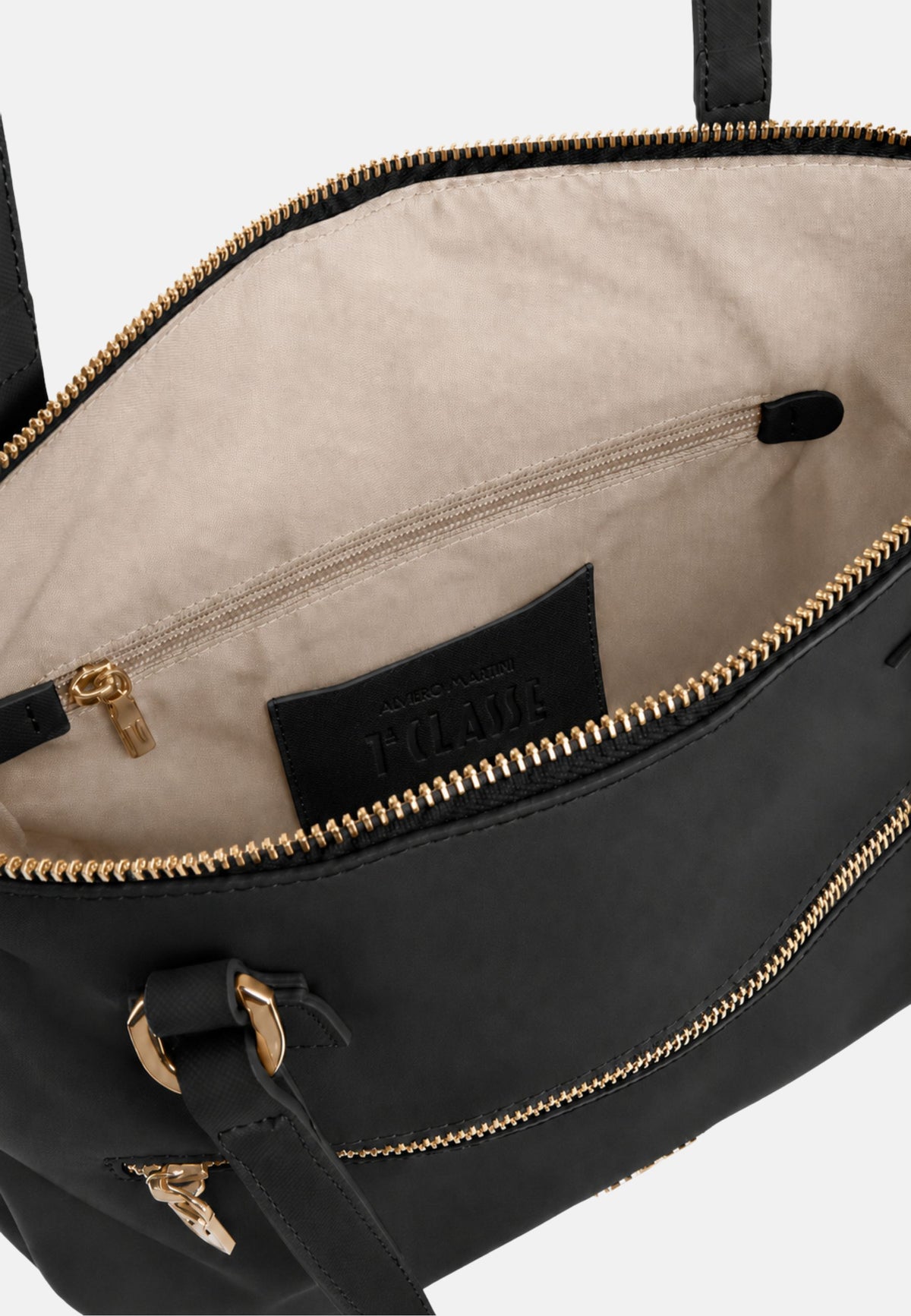 SHOPPER/ZAINO CON TRACOLLA - BLACK