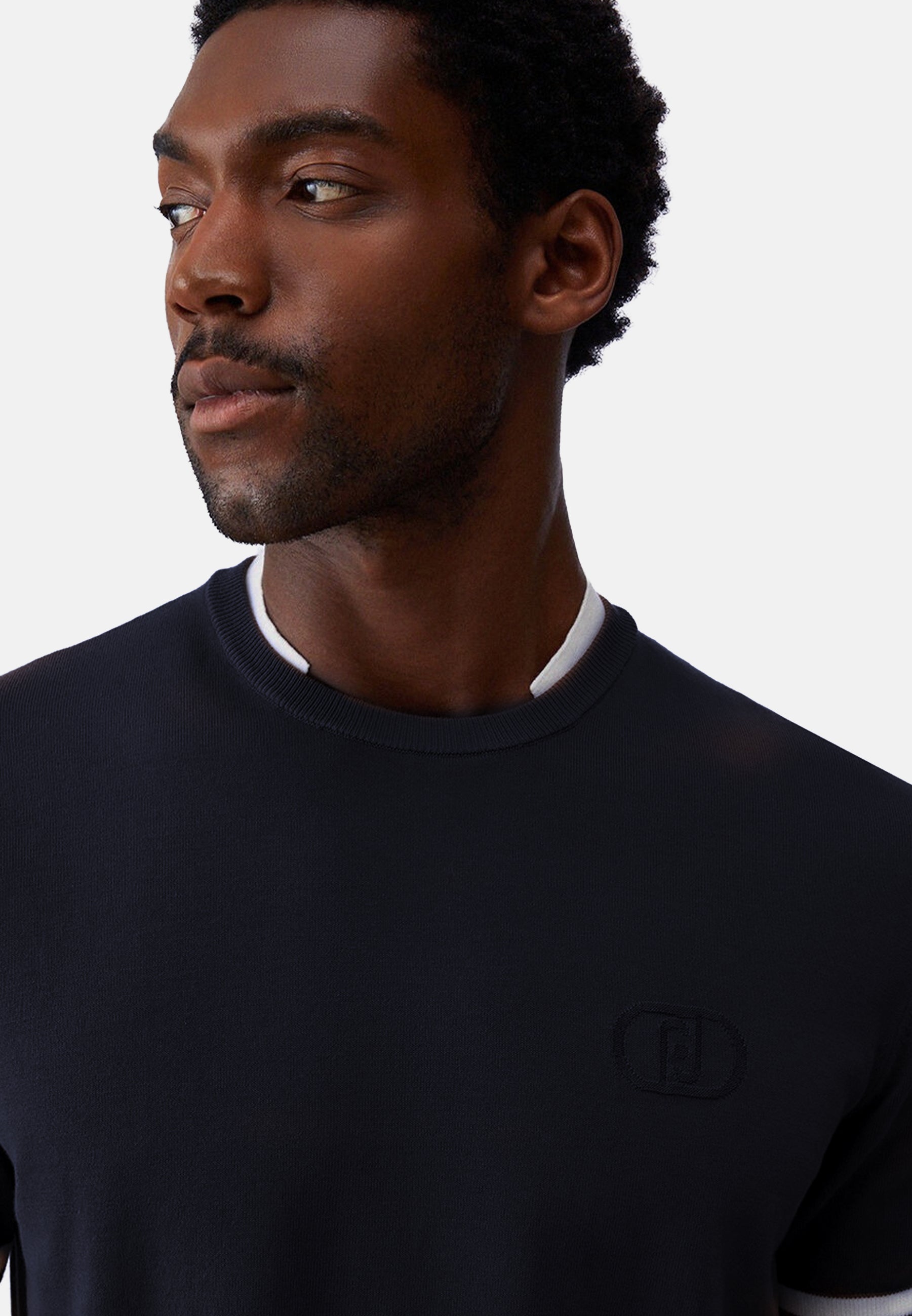 MAGLIA CHIUSA M/C - blu