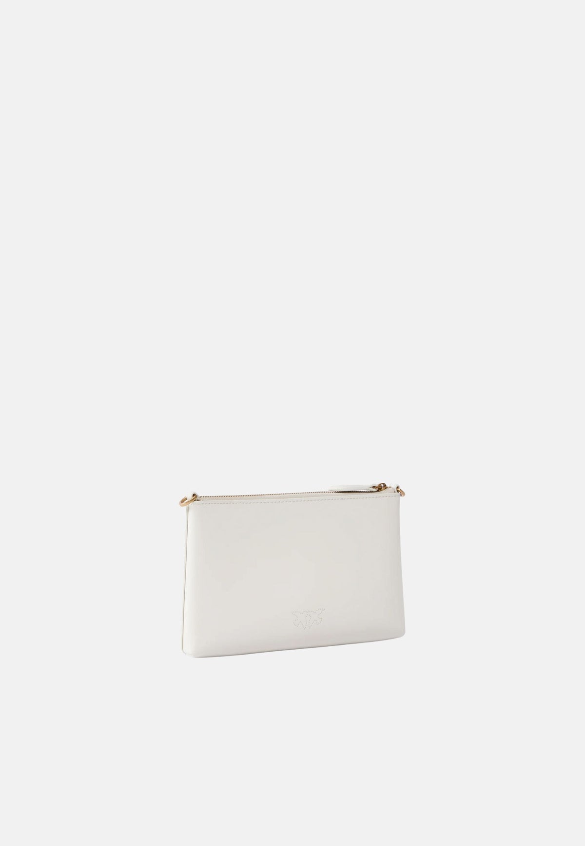 FLAT HORIZONTAL MINI VITELLO SETA - WHITE